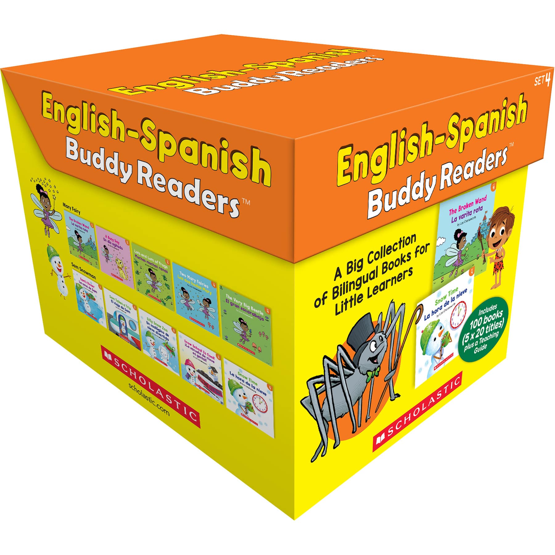 Scholastic Teaching Solutions English-Spanish Buddy Readers Multi-Copy Set 4
