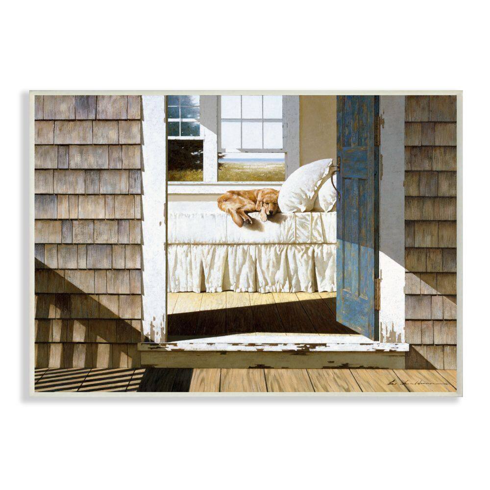 Stupell Industries Dog Nap at Cape House Wall Plaque