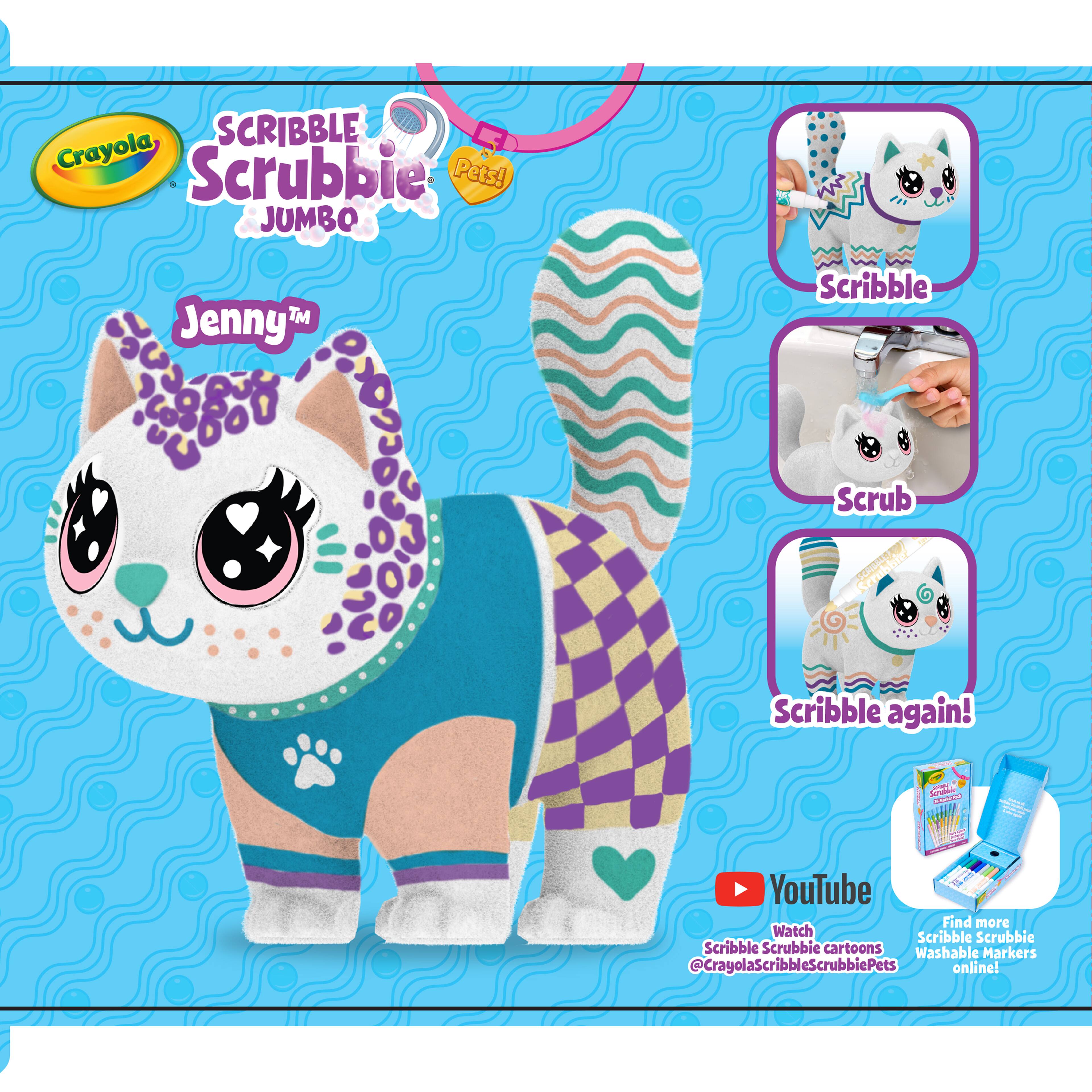 Crayola® Scribble Scrubbie Jenny™ Jumbo Pet