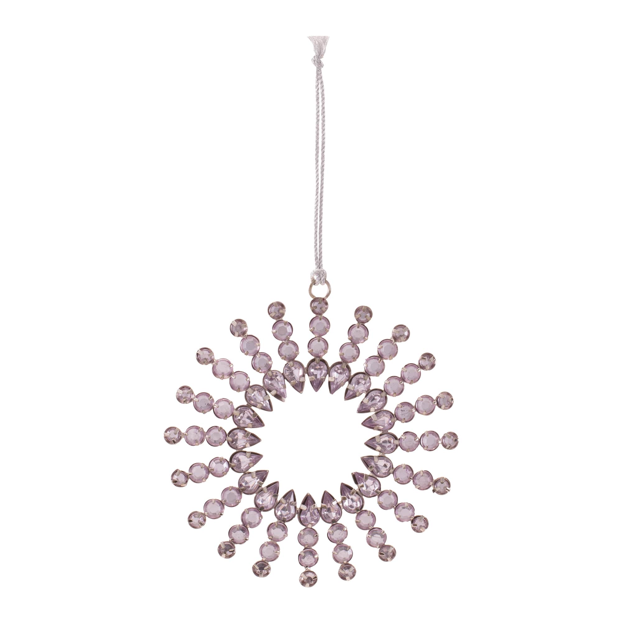 Melrose 4.75" Purple Jewel Ornaments, 12ct.