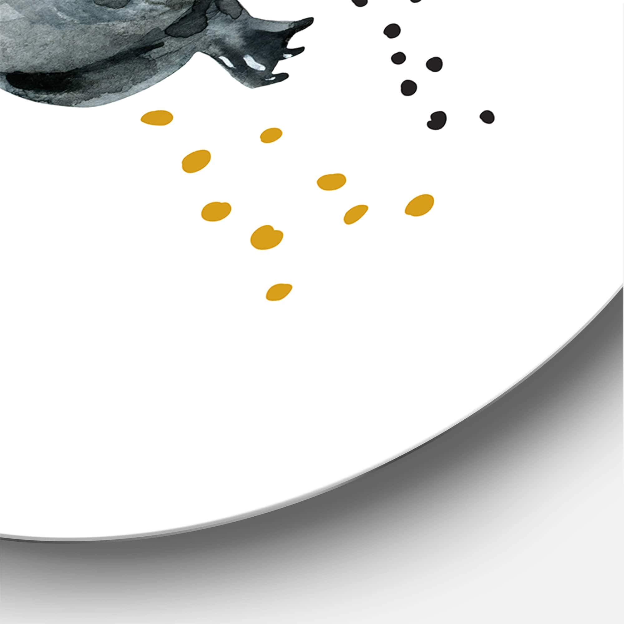 Designart - Little Penguin Flying Stars and Planets I