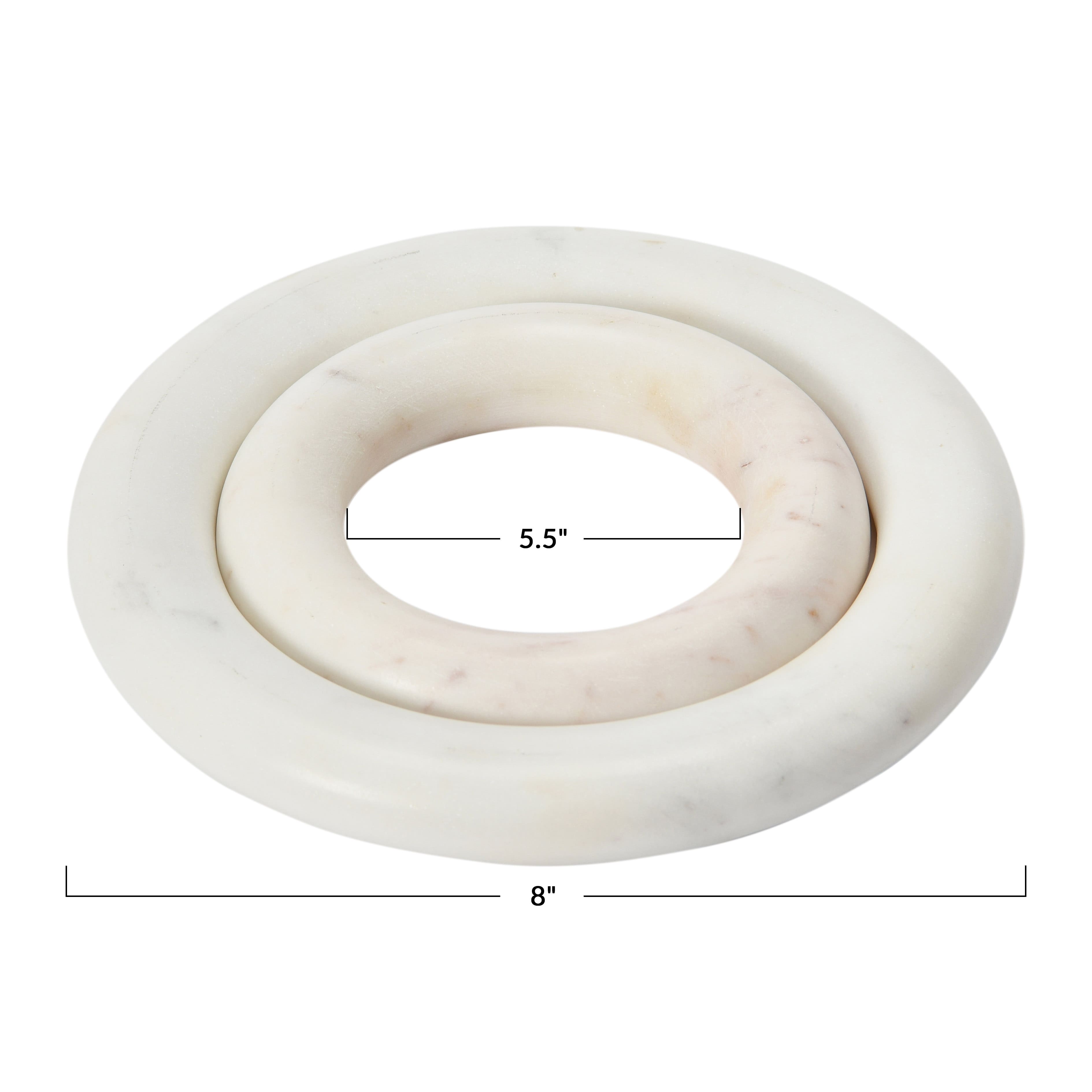Hello Honey® Marble Dining Table Trivet Set