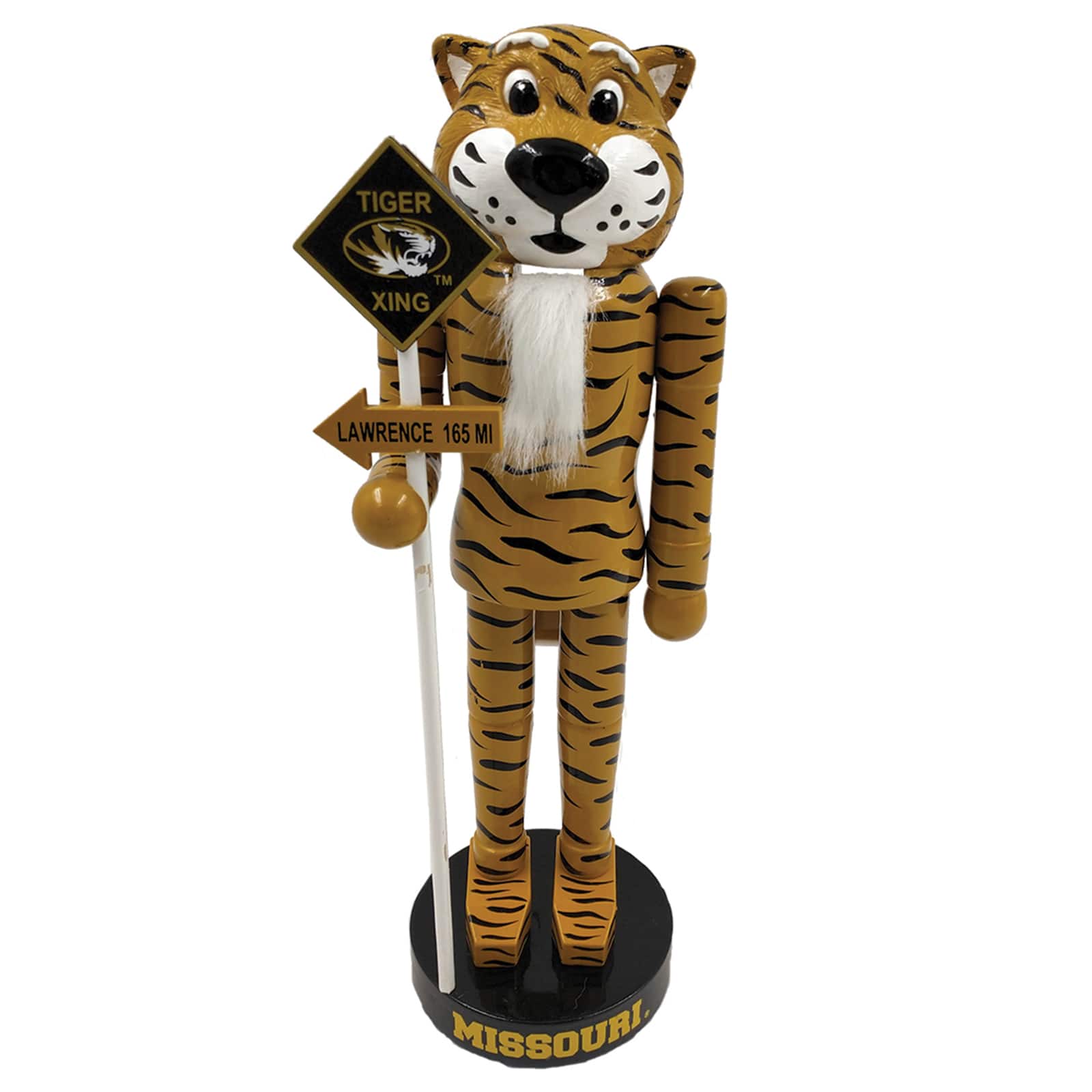 Santa's Workshop 12" University of Missouri Rivalry Nutcracker