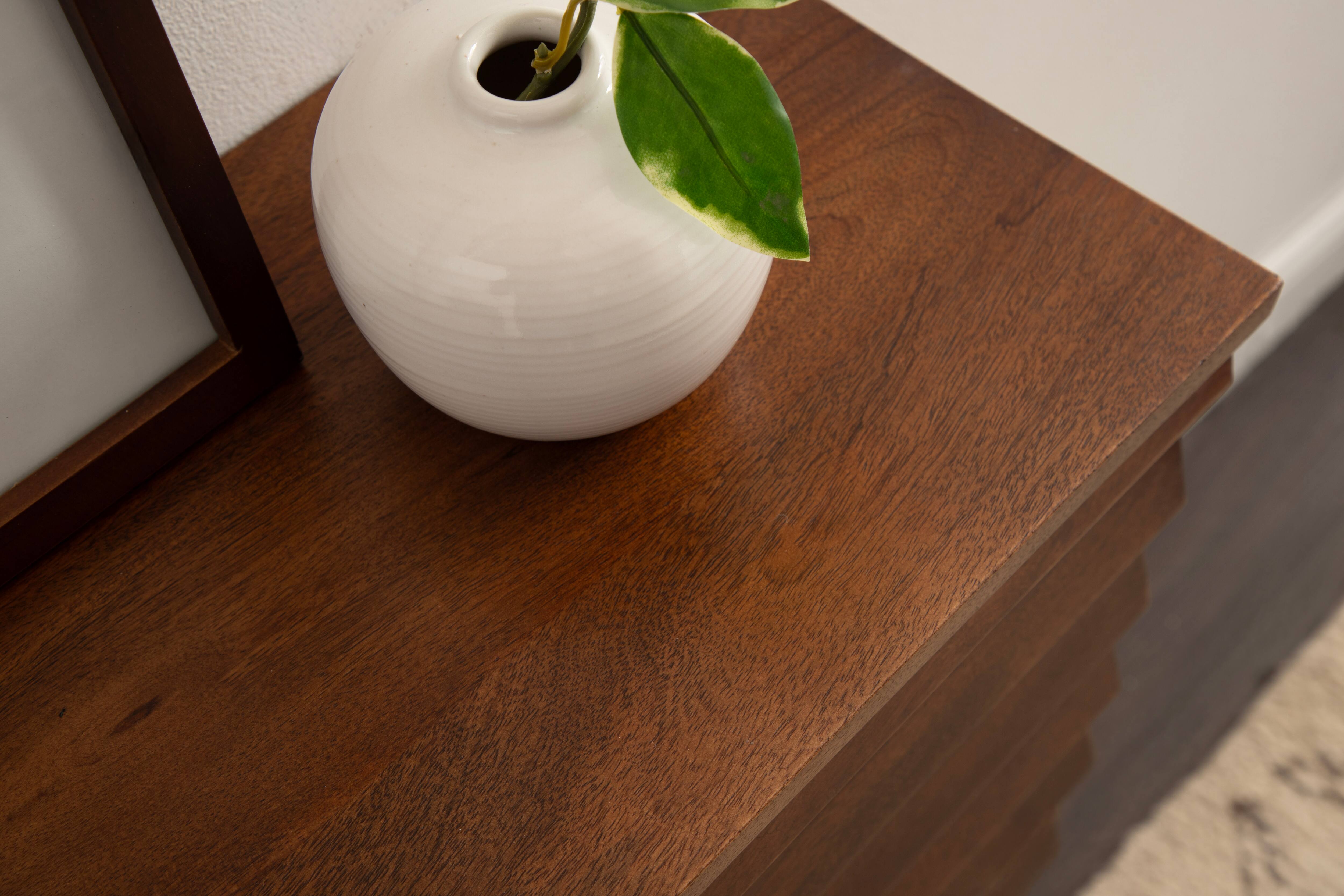 Kate and Laurel Semsa Two-Door Floating Wall Cabinet