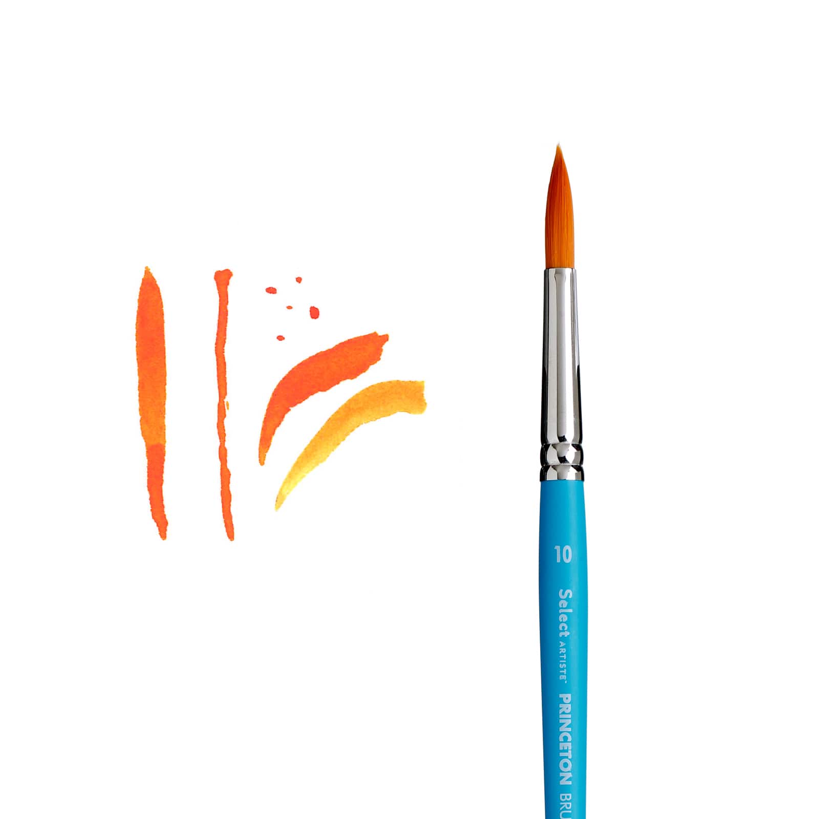 12 Pack: Princeton™ Select™ Artiste Series 3750 Short Handle Round Brush