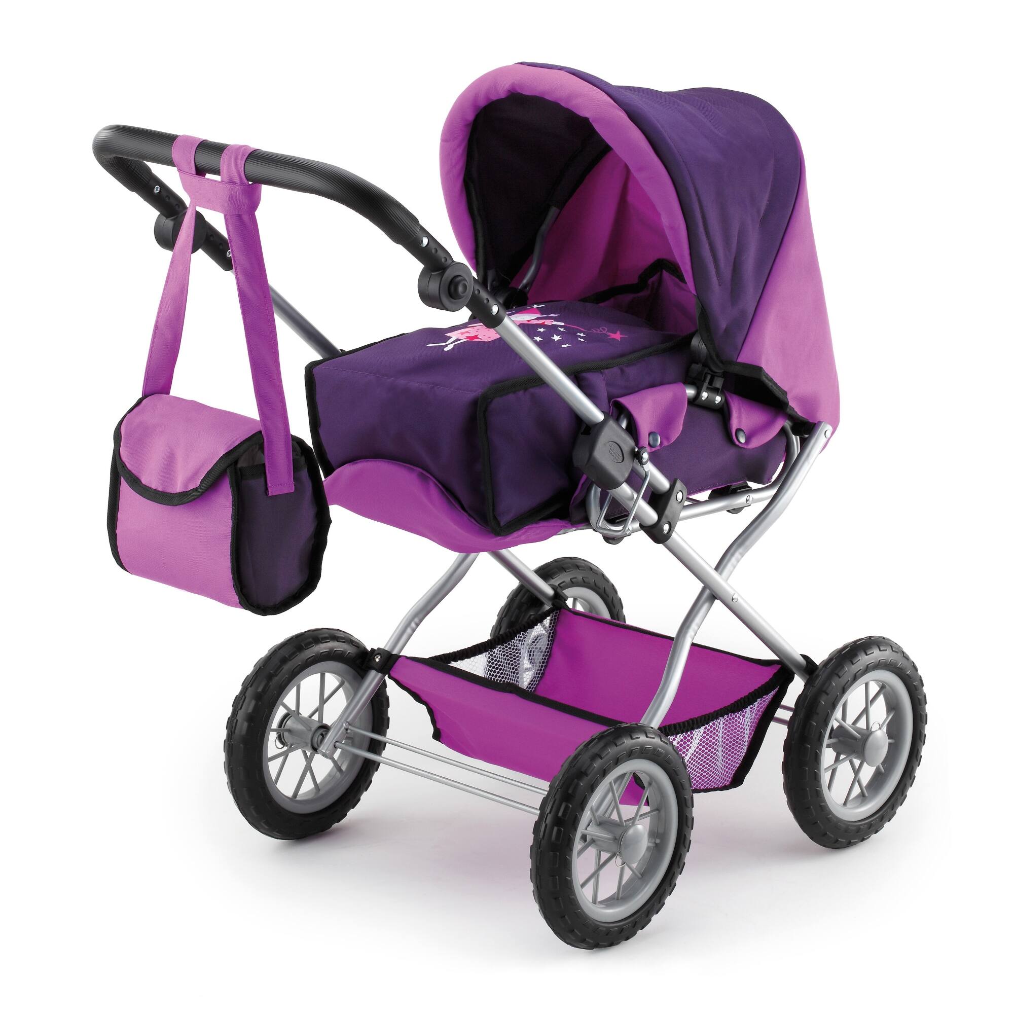 Bayer Design Combi Grande Purple Fairy Pram & Travel Bed Set