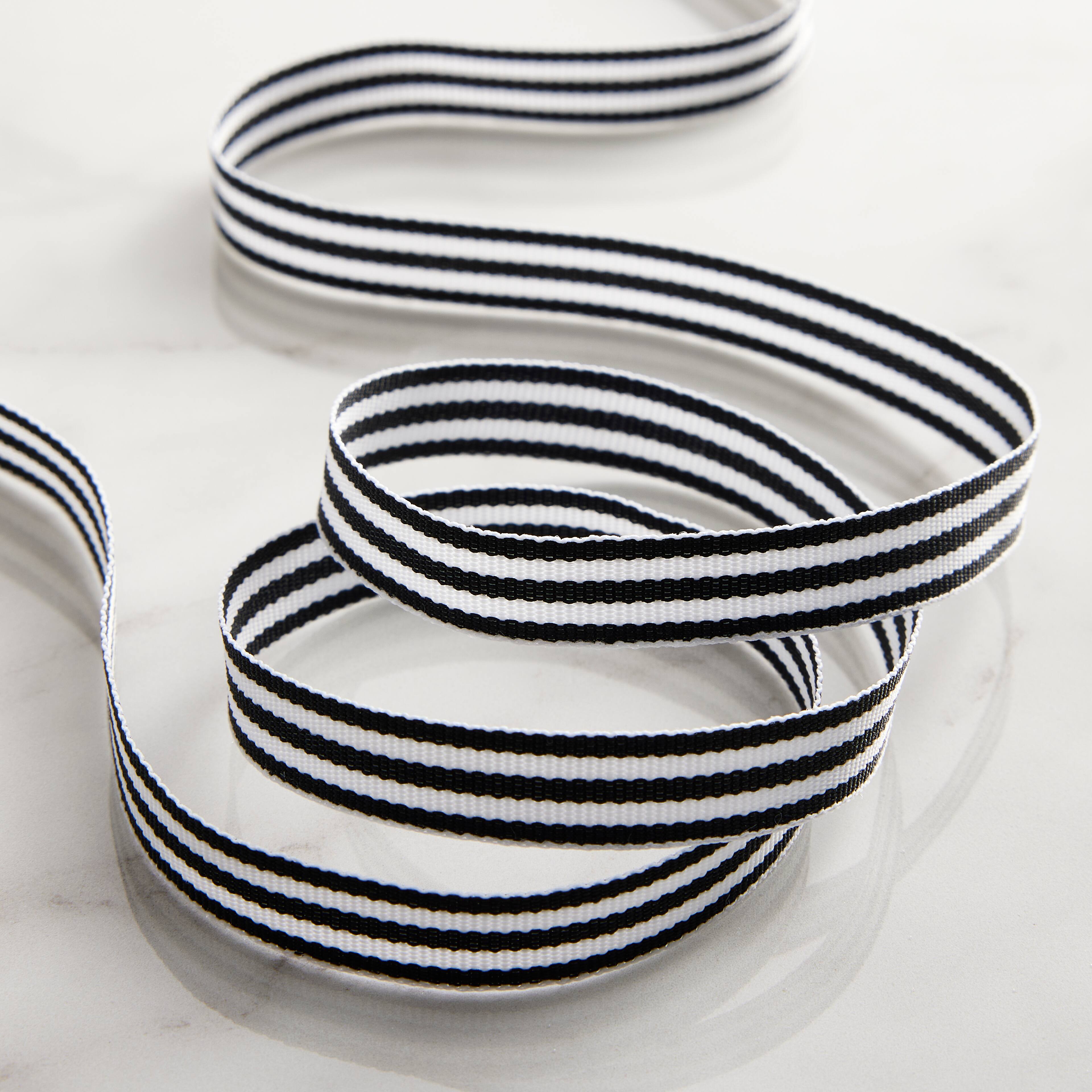 3/8" x 7yd. Grosgrain Stripe Ribbon by Celebrate It
