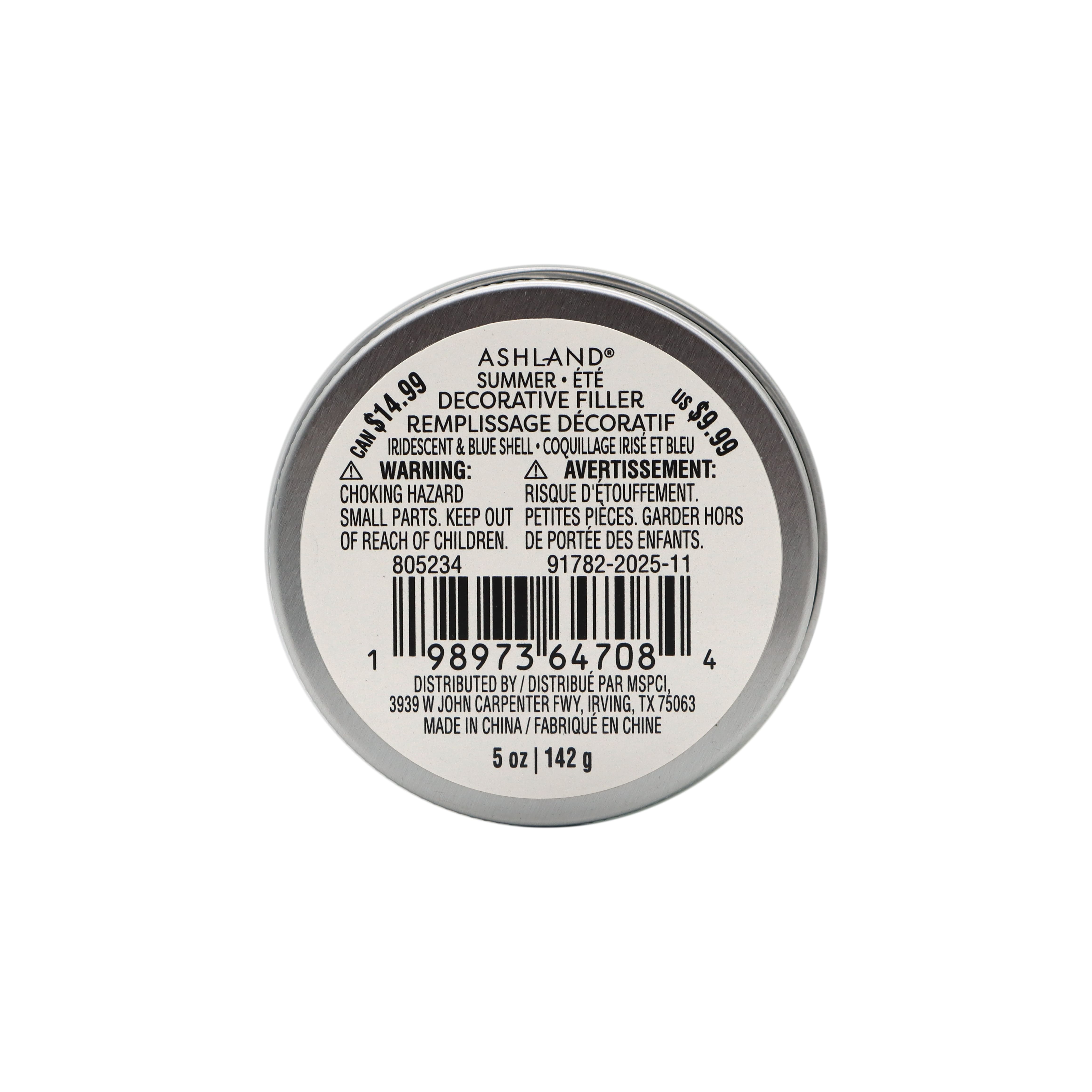 Mini Iridescent & Blue Shell Decorative Filler by Ashland®