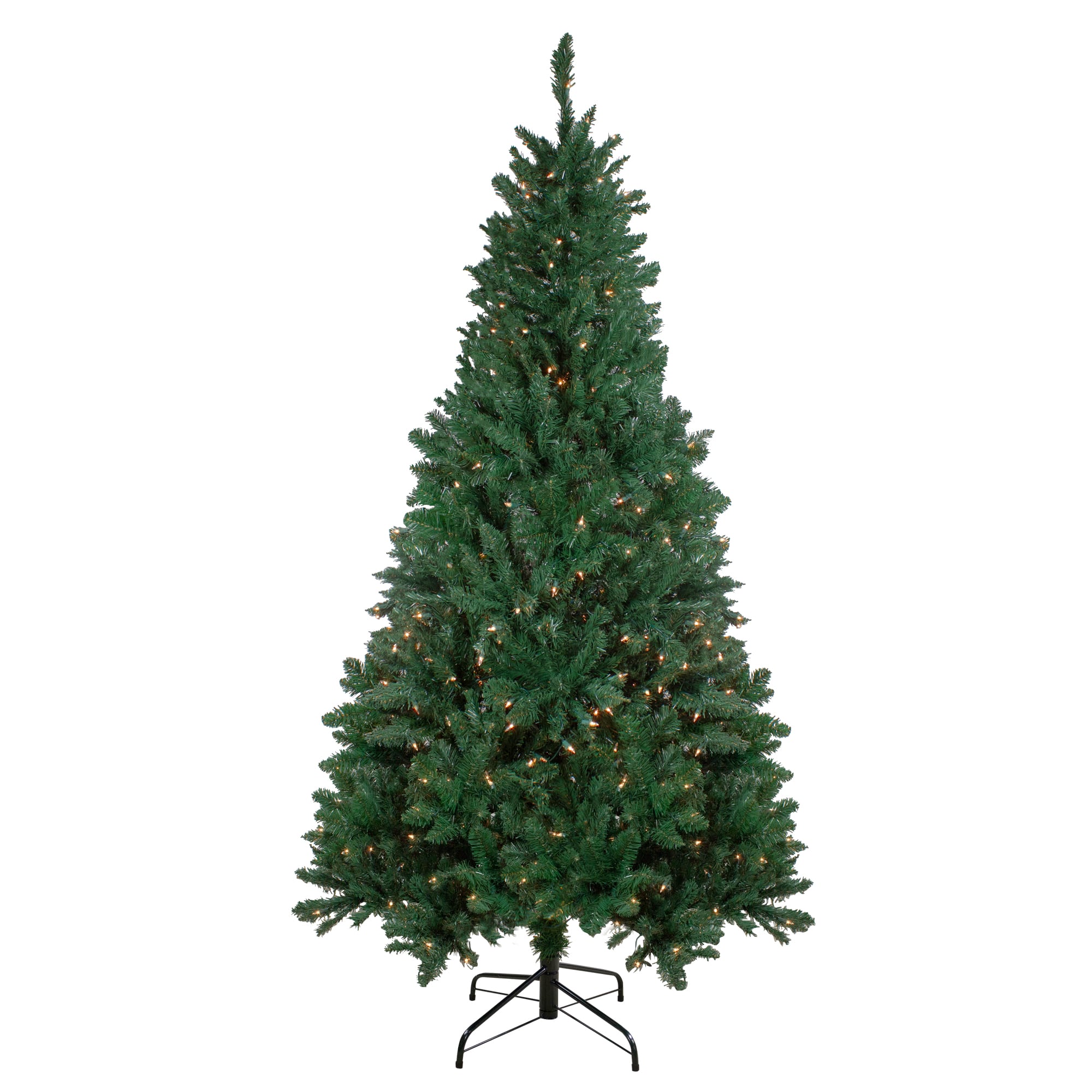 7.5ft. Pre-Lit Ravenna Pine Artificial Christmas Tree, Warm White LED Lights