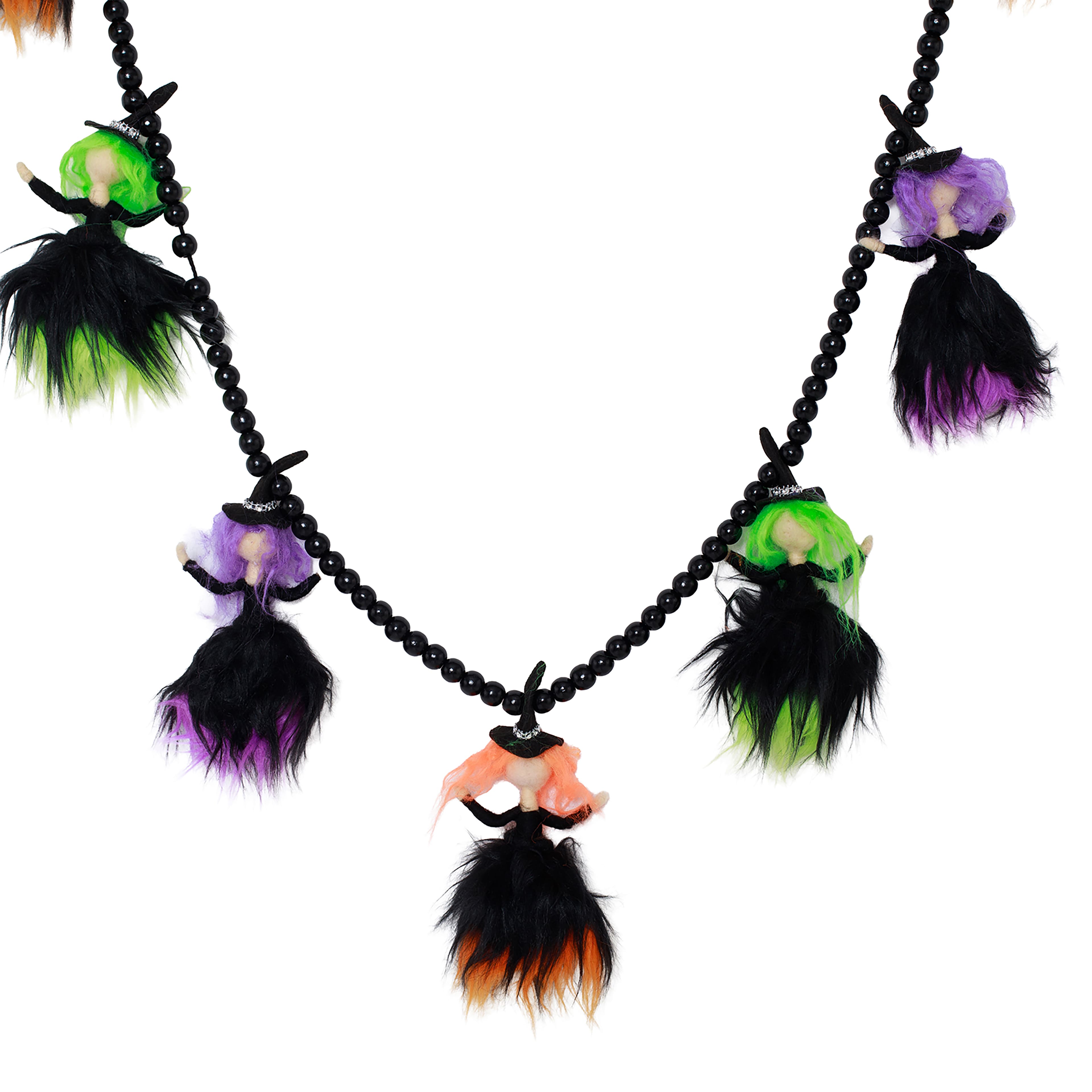 6ft. Felt Witch Garland by Ashland®