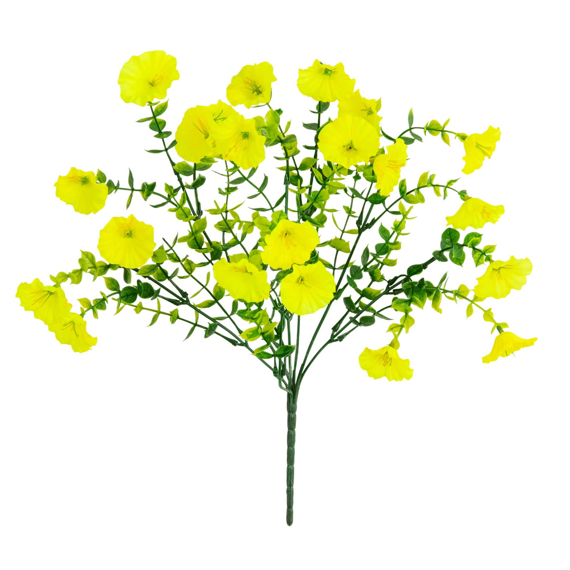 14" UV Resistant Artificial Morning Glory Bushes, 12ct.