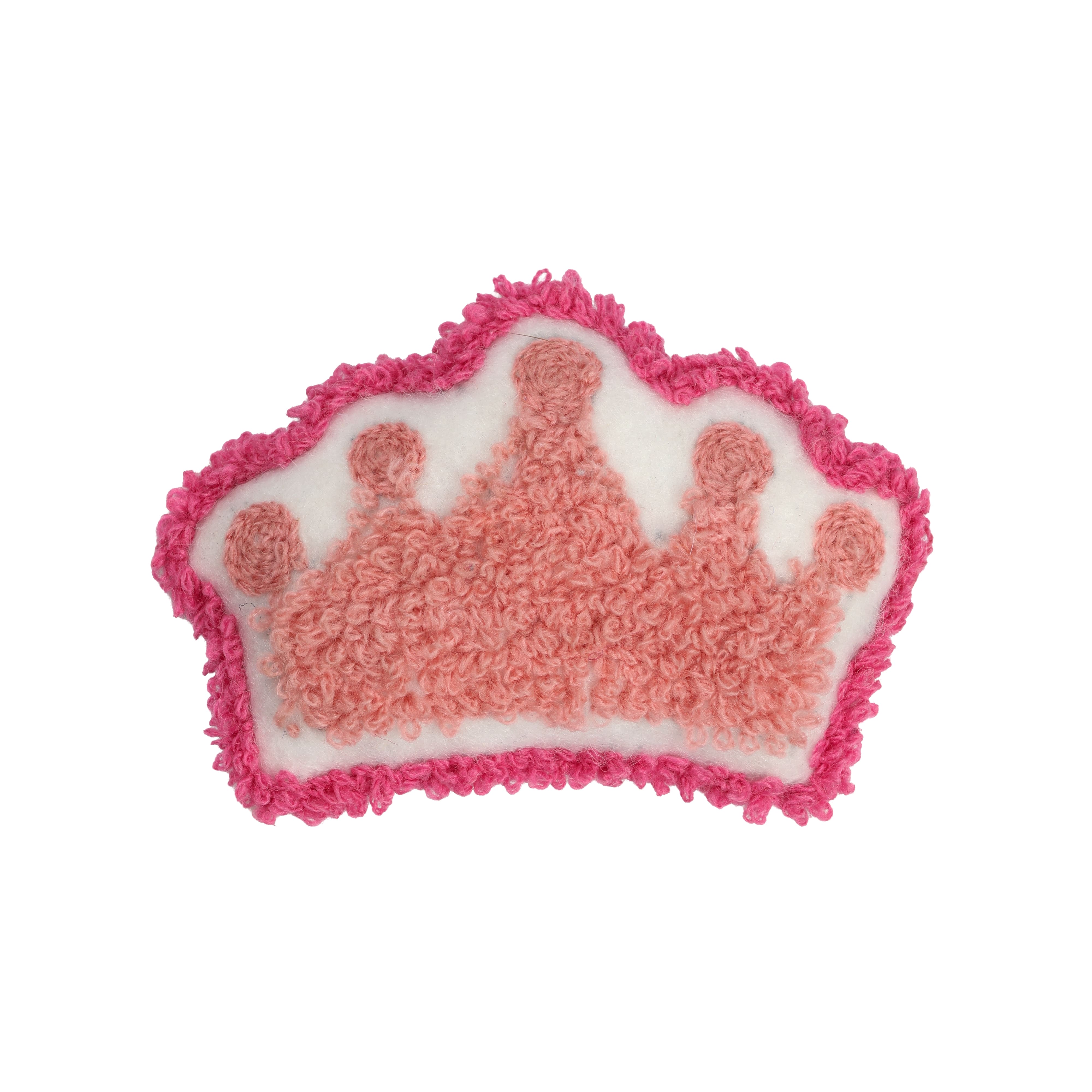Pink Crown Filled Patch Embellishment by Celebrate It™