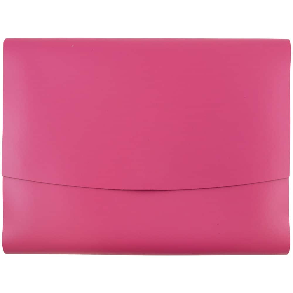 JAM Paper Italian Leather Snap Closure Portfolio