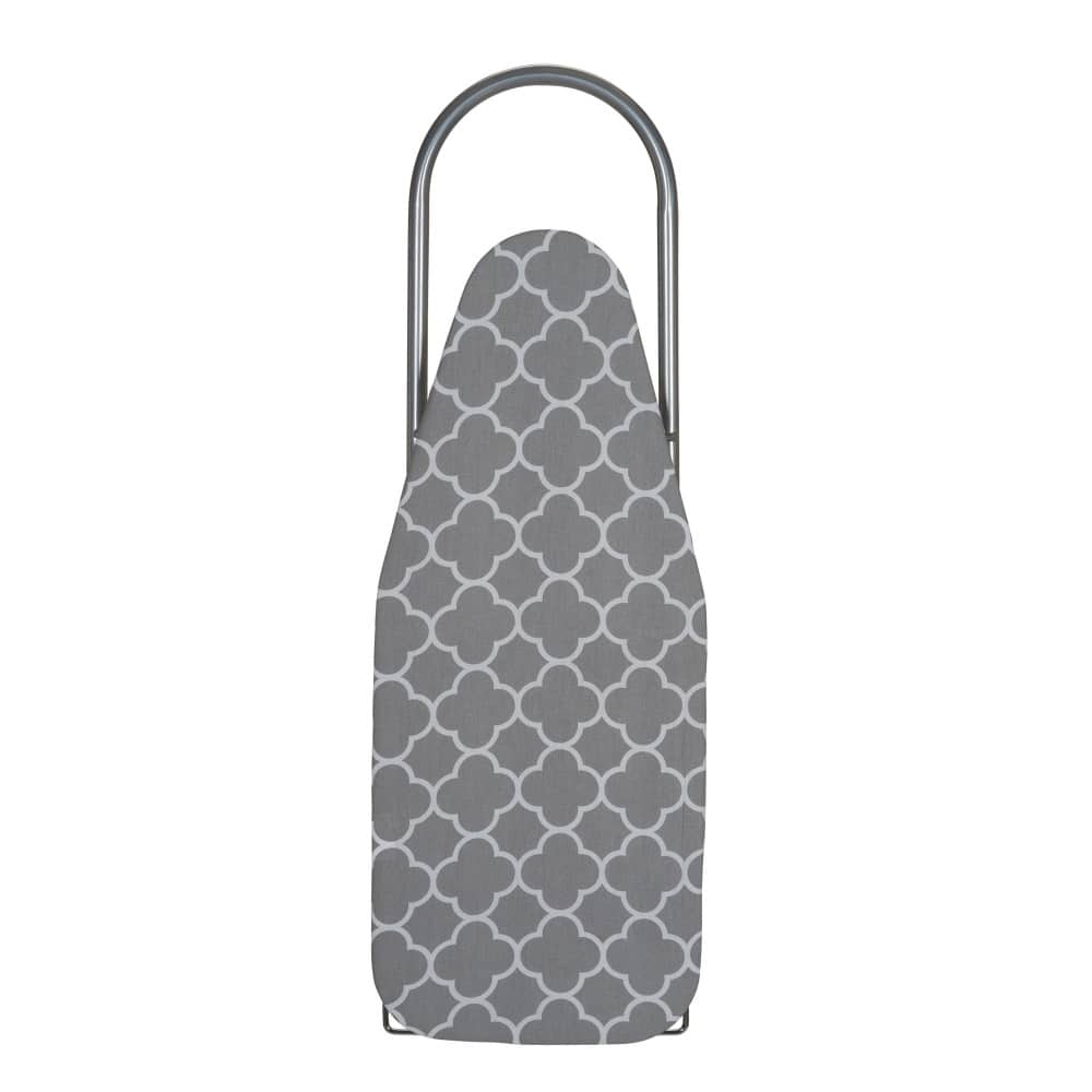 Household Essentials Steel Top Table Top Ironing Board with Iron Rest