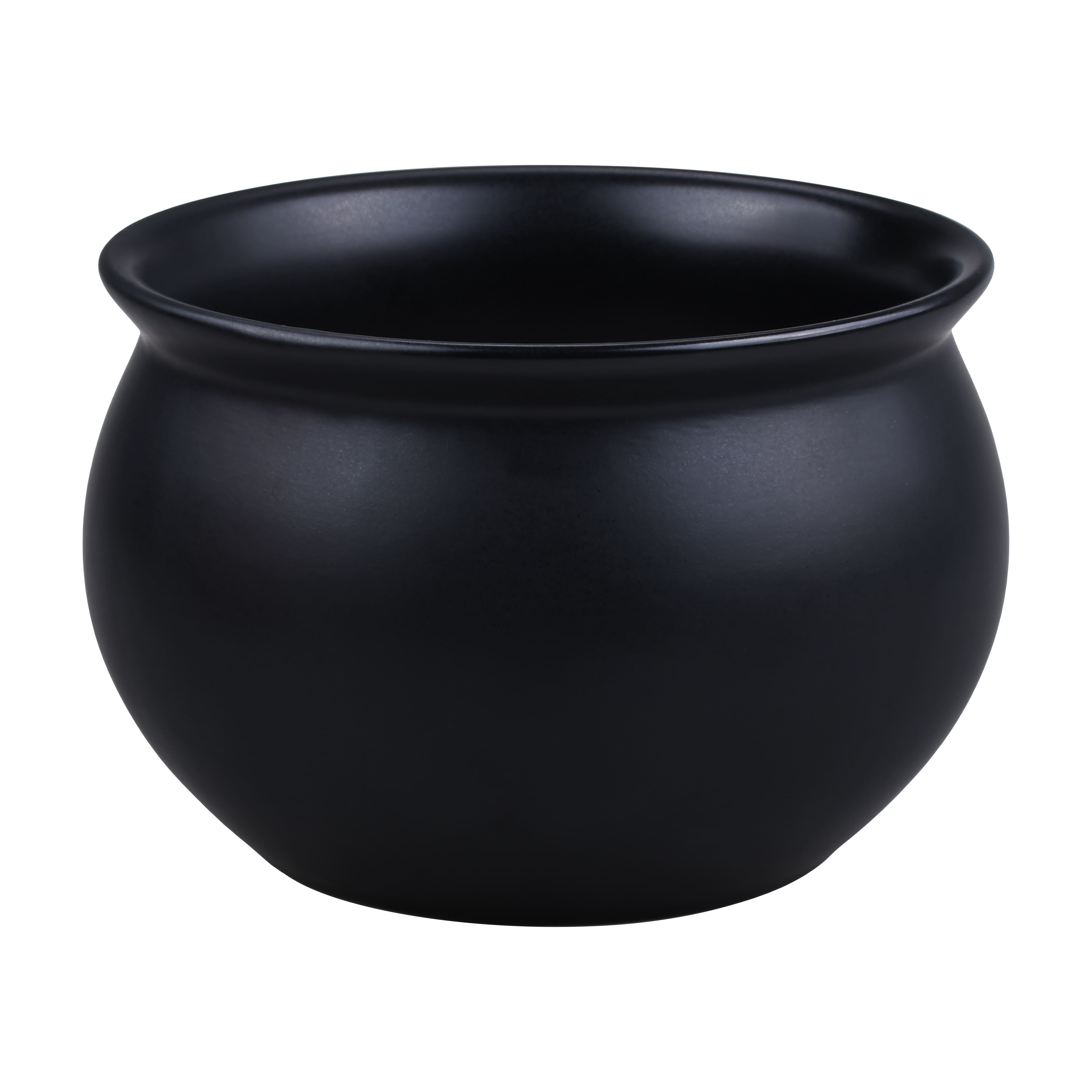 Michaels, 6.25" Black Ceramic Cauldron by Makery™ – Category: Halloween Baking