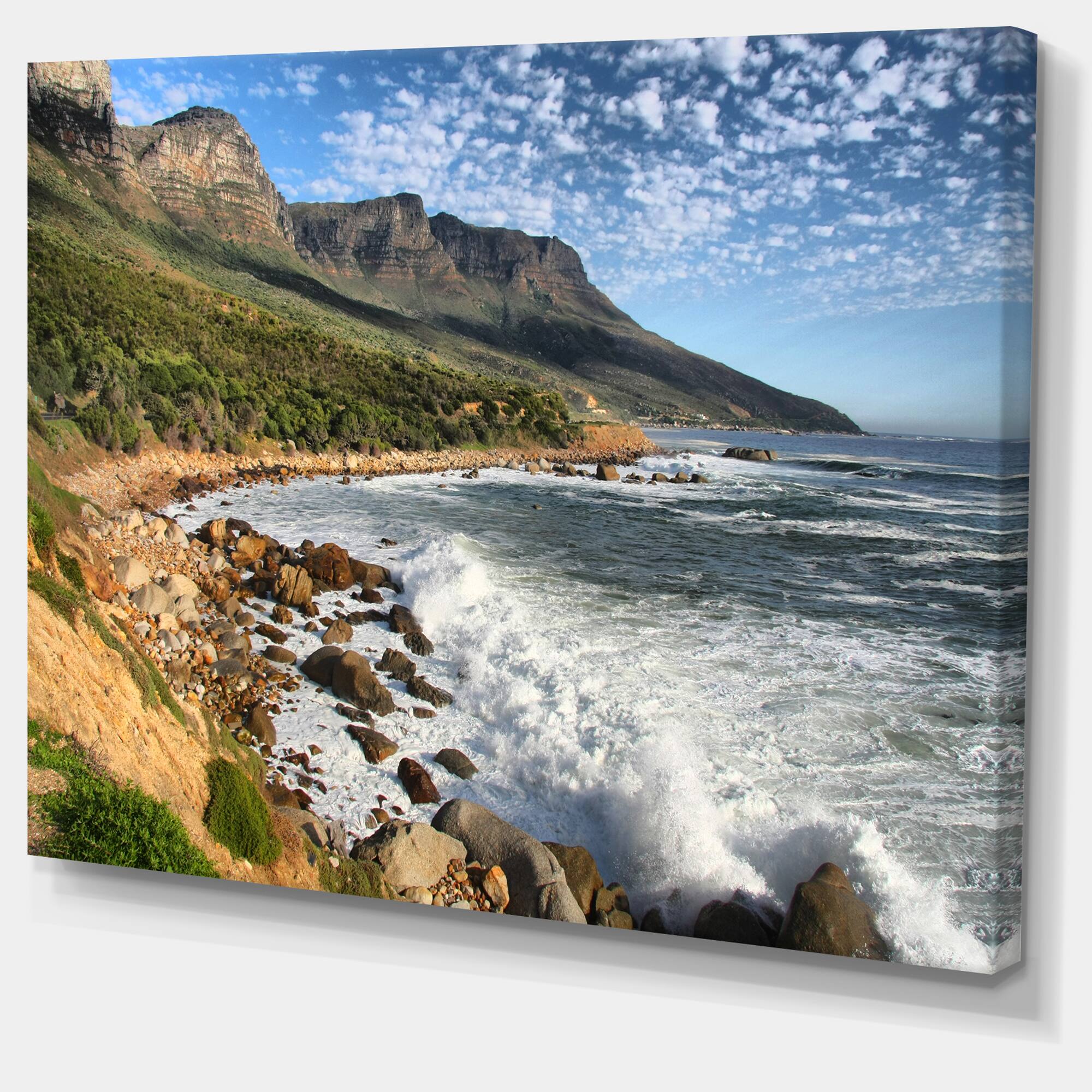 Designart - Beautiful South African Seashore