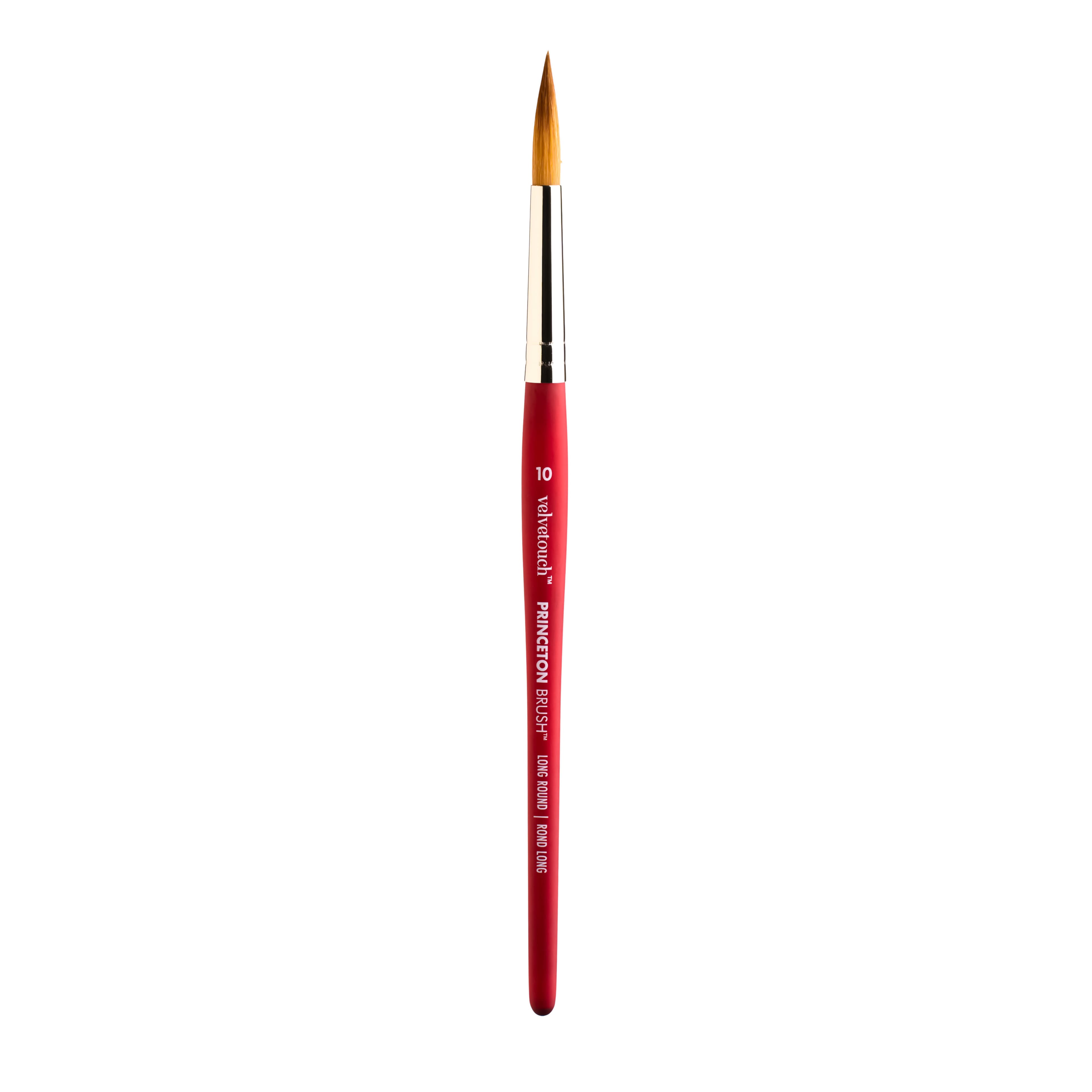 Princeton™ Velvetouch™ Mixed Media Short Handle Long Round Brush