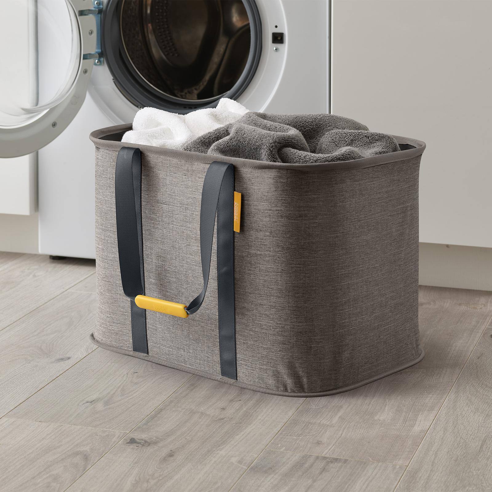 Joseph Joseph Hold-All Max Large Collapsible 55L Laundry Basket Grey