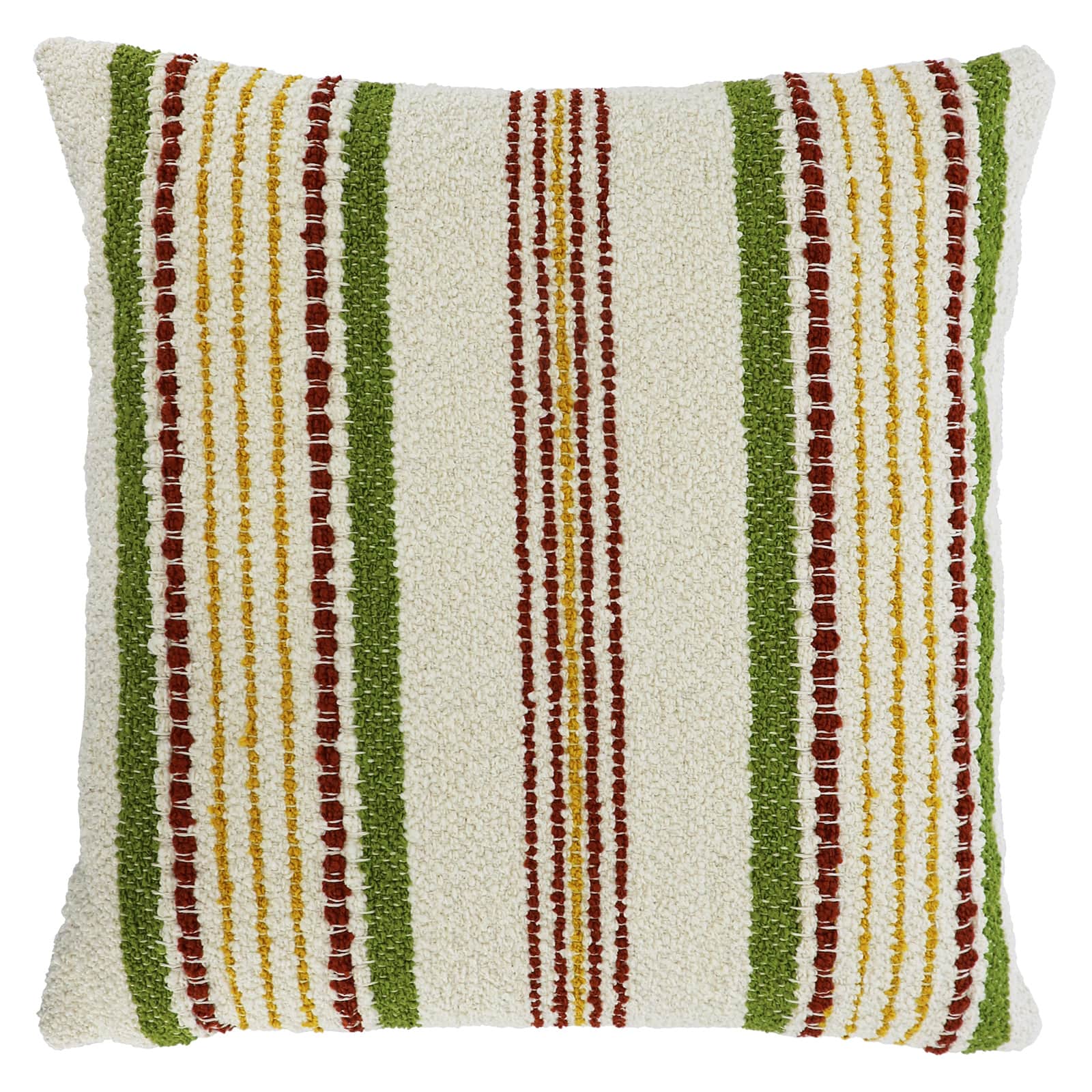 18" Ticking Stripe Pillow by Ashland®