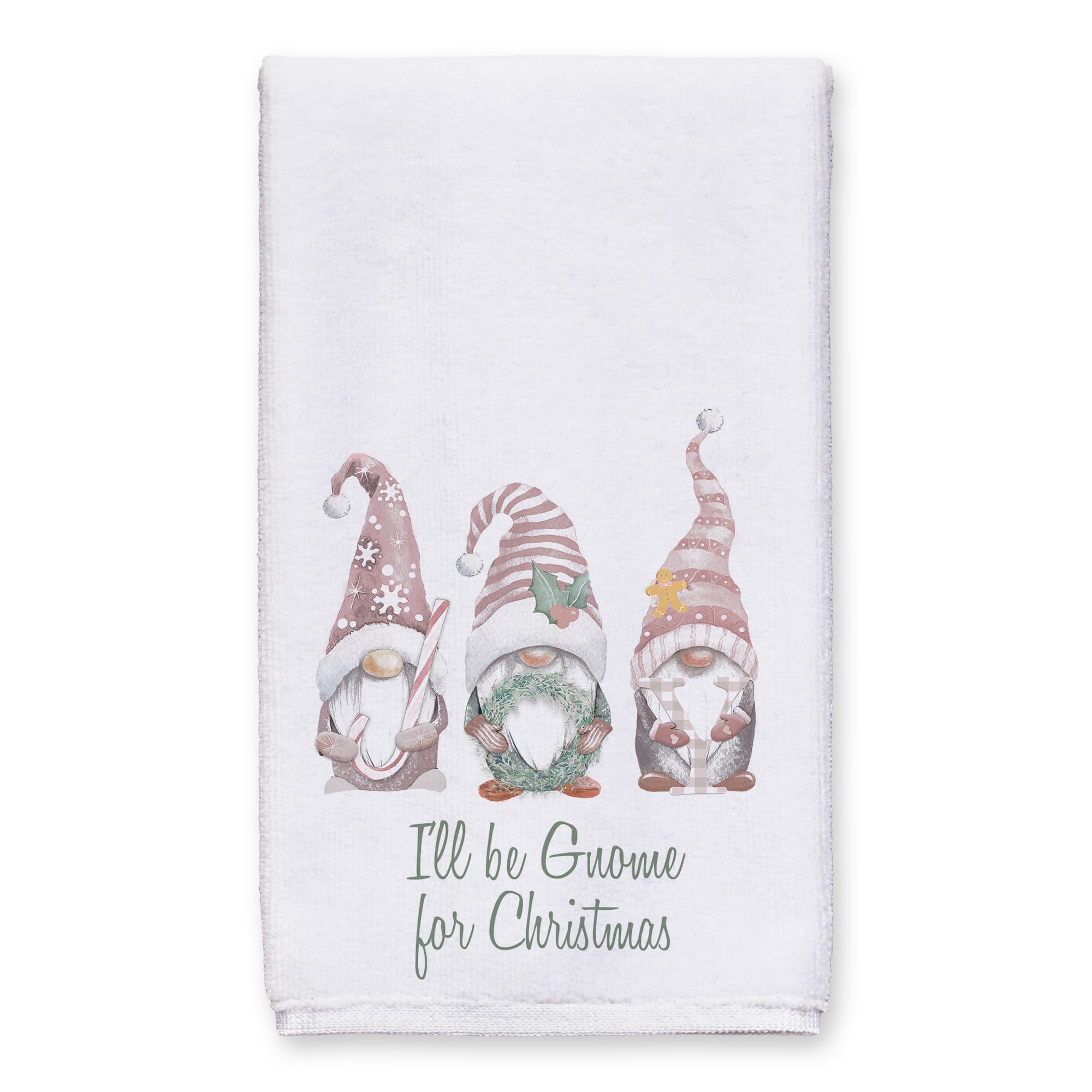 Designs Direct Joy Christmas Gnomes Tea Towels Set