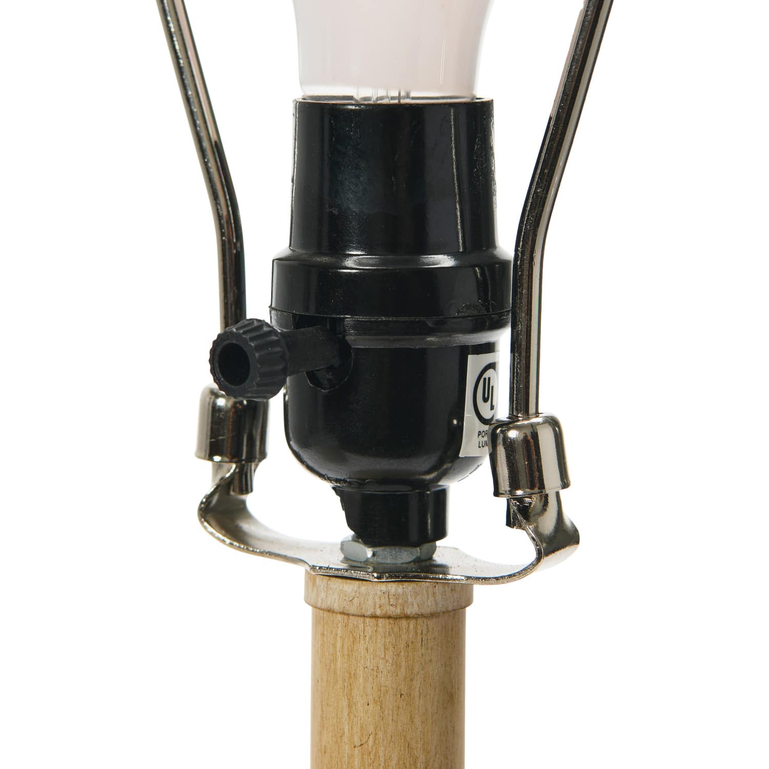 Hello Honey® 23.5" Fluted Cement Desk Lamp with Linen Drum Shade