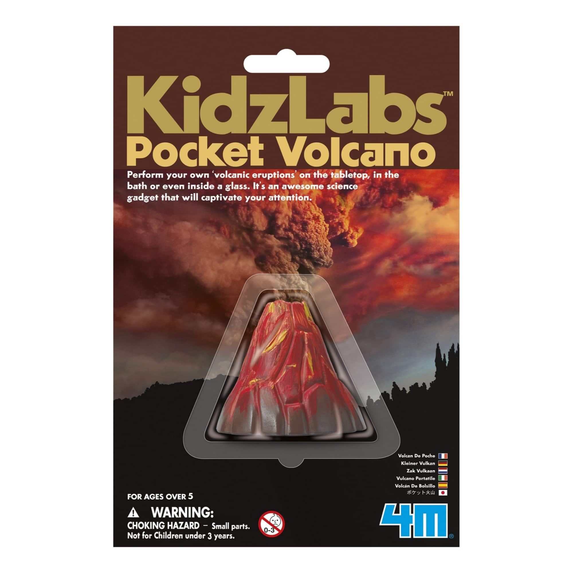 Toysmith® 4M Kidzlabs Pocket Volcano