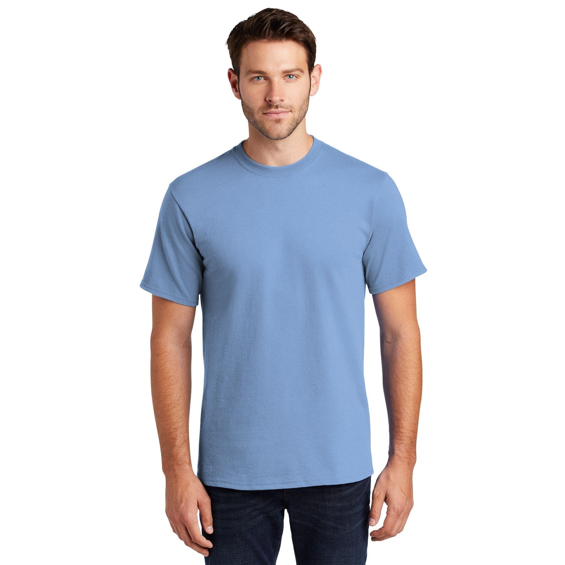 Port & Company&reg; Tall Essential T-Shirt in Light Blue | XX-Large Tall | Michaels&reg;