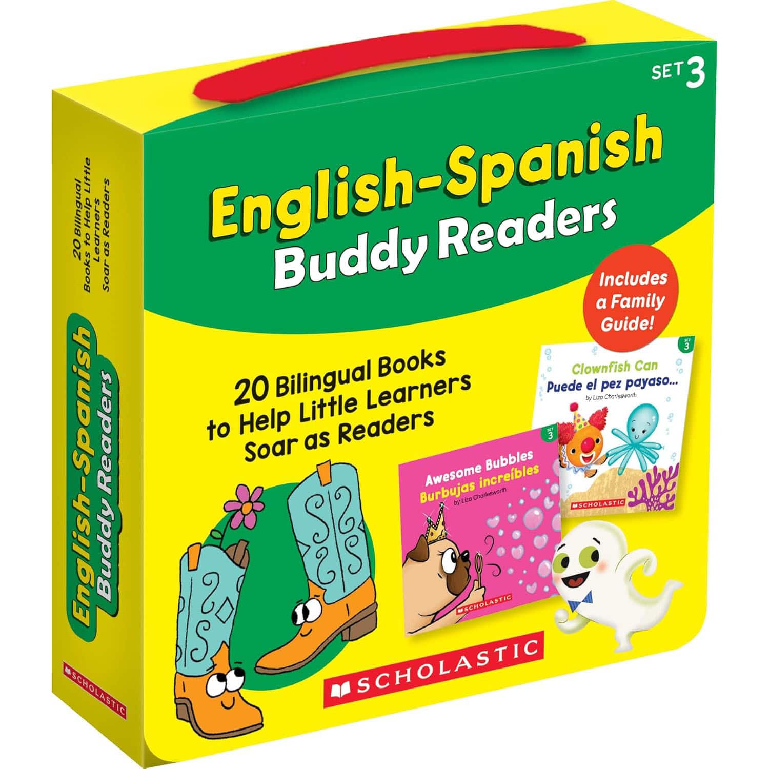 Scholastic Teaching Solutions English-Spanish Buddy Readers Single Copy Set 3
