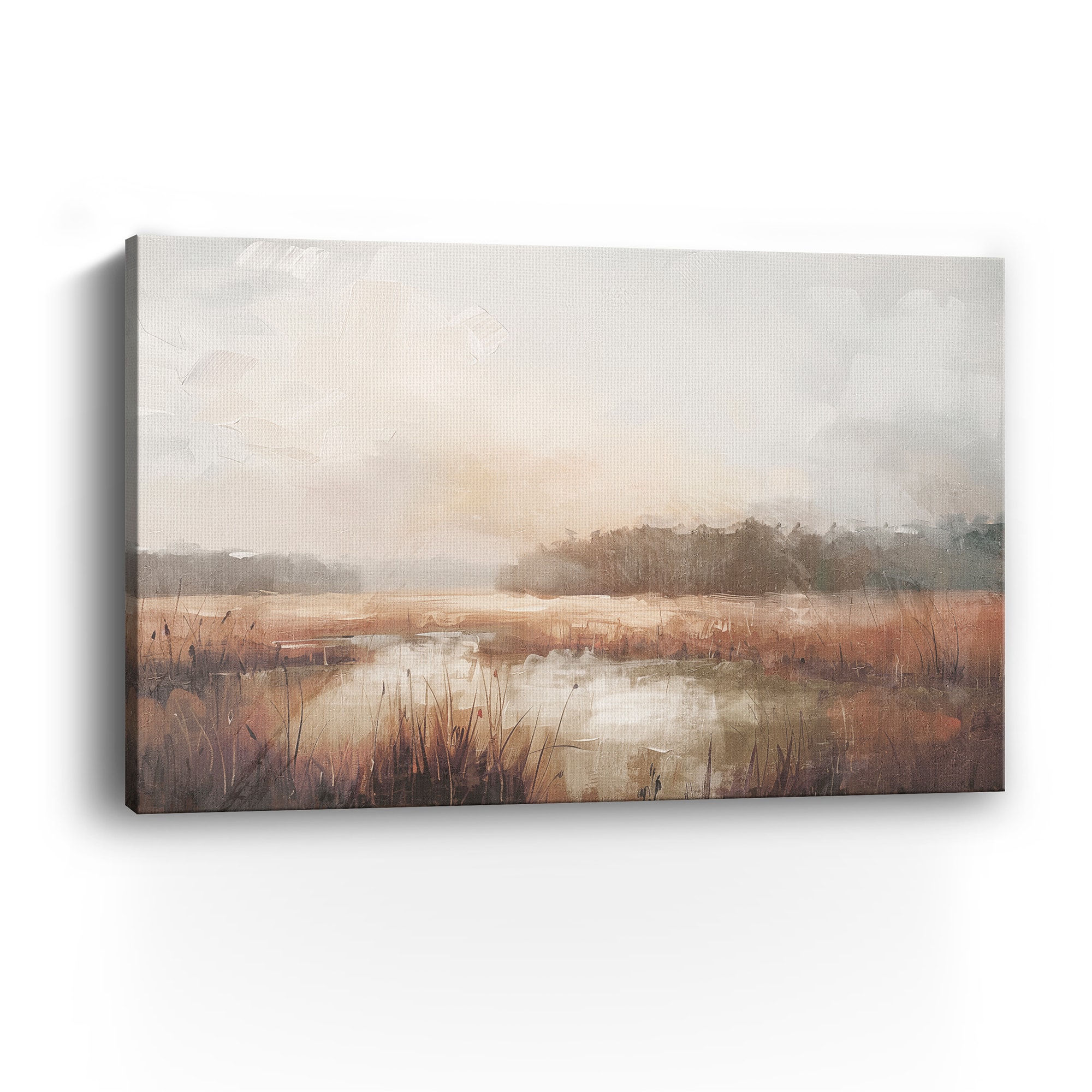 Lumaprints Riverbend Reflections 3 Canvas Giclée Art