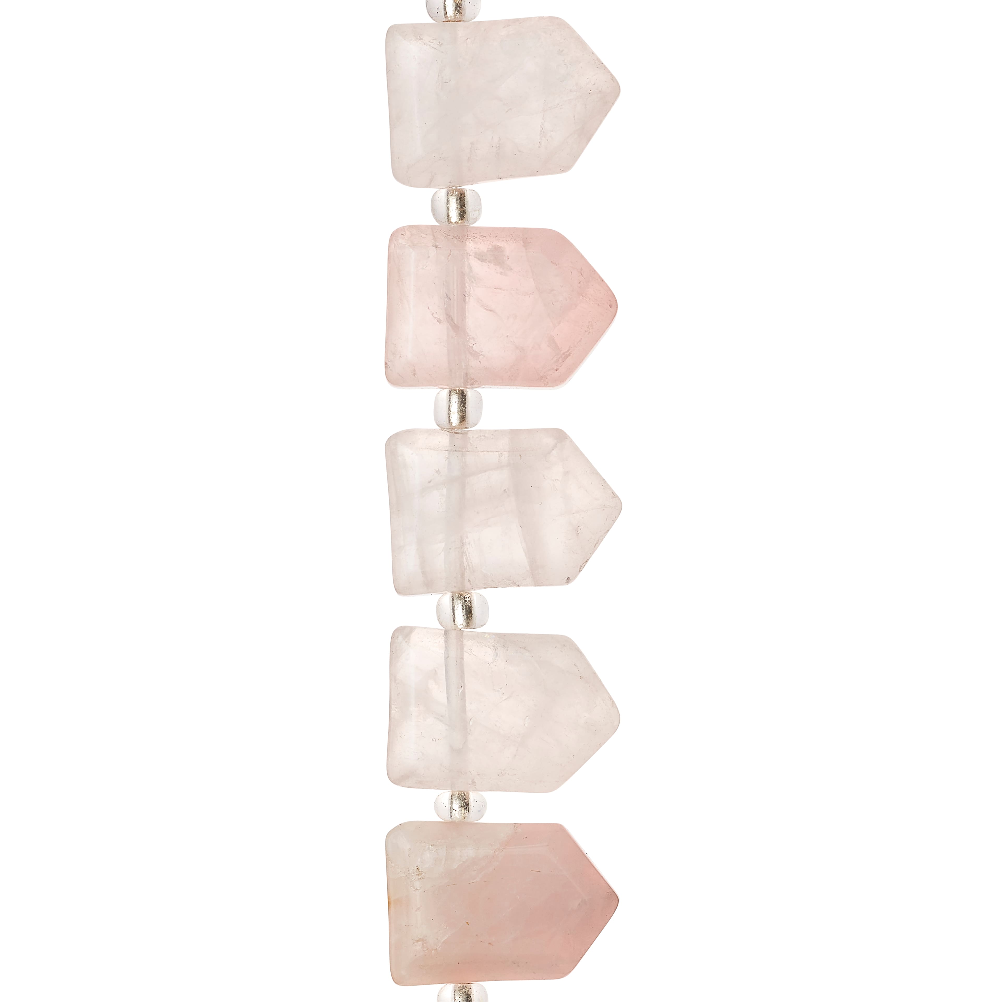Rose Quartz Arrow Beads by Bead Landing™, 18mm