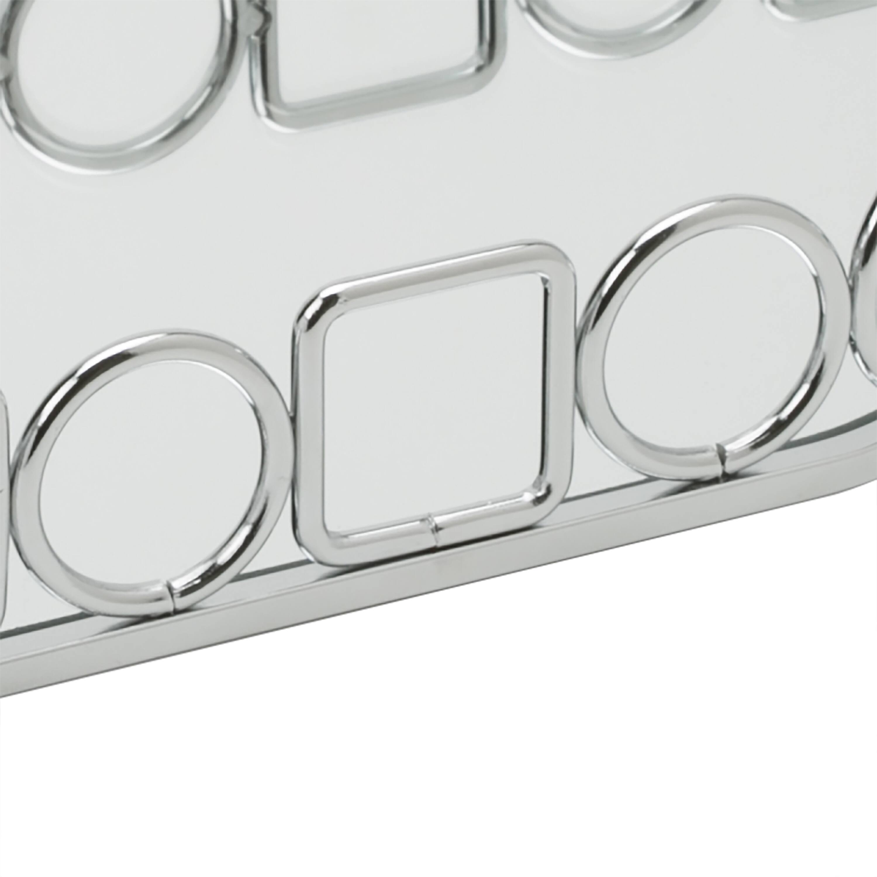 Home Details Circles & Squares Vanity Mirror Tray