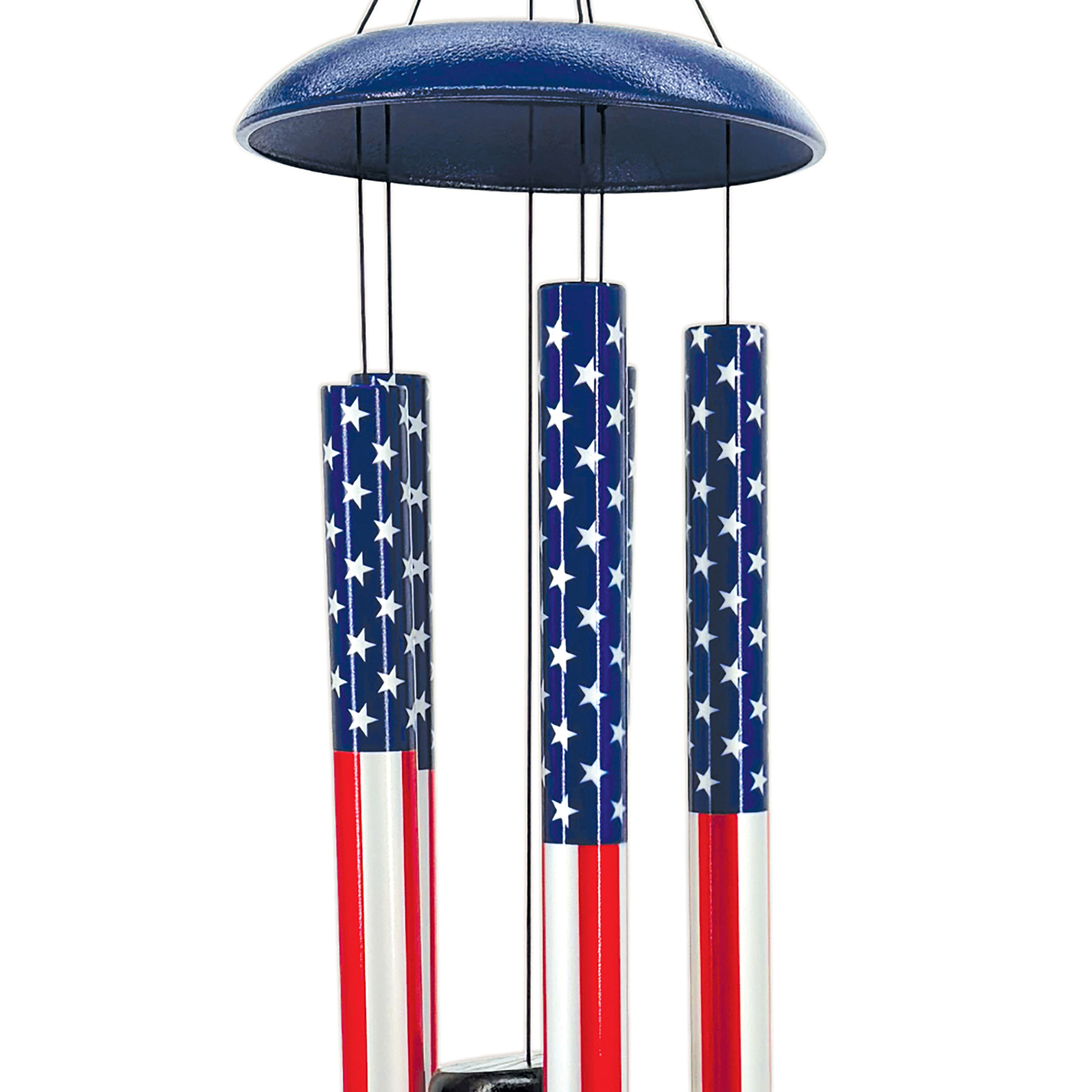 Sunset Vista Designs® Stars & Stripes Americana Wind Chime