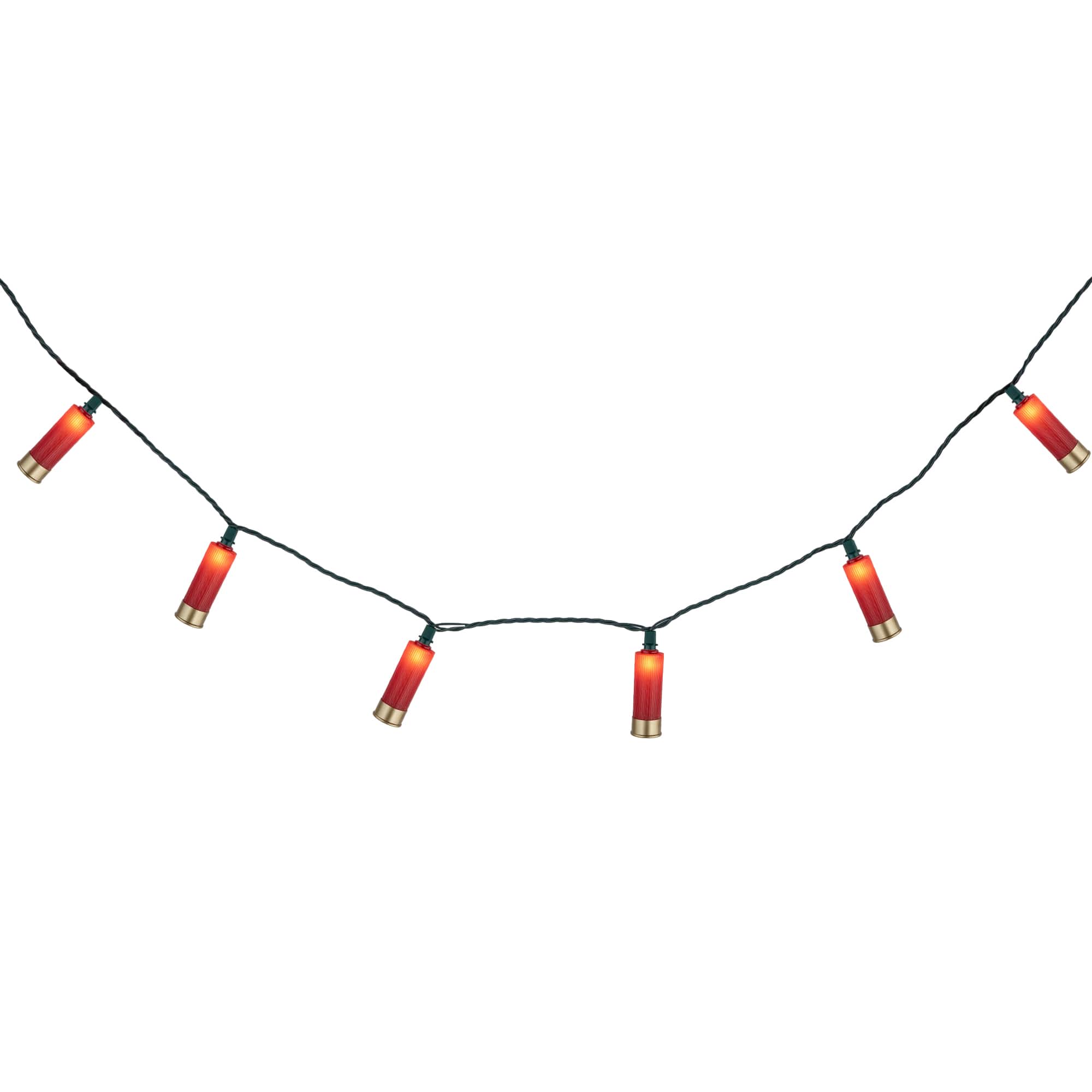 10ct. Shotgun Shells Patio String Lights