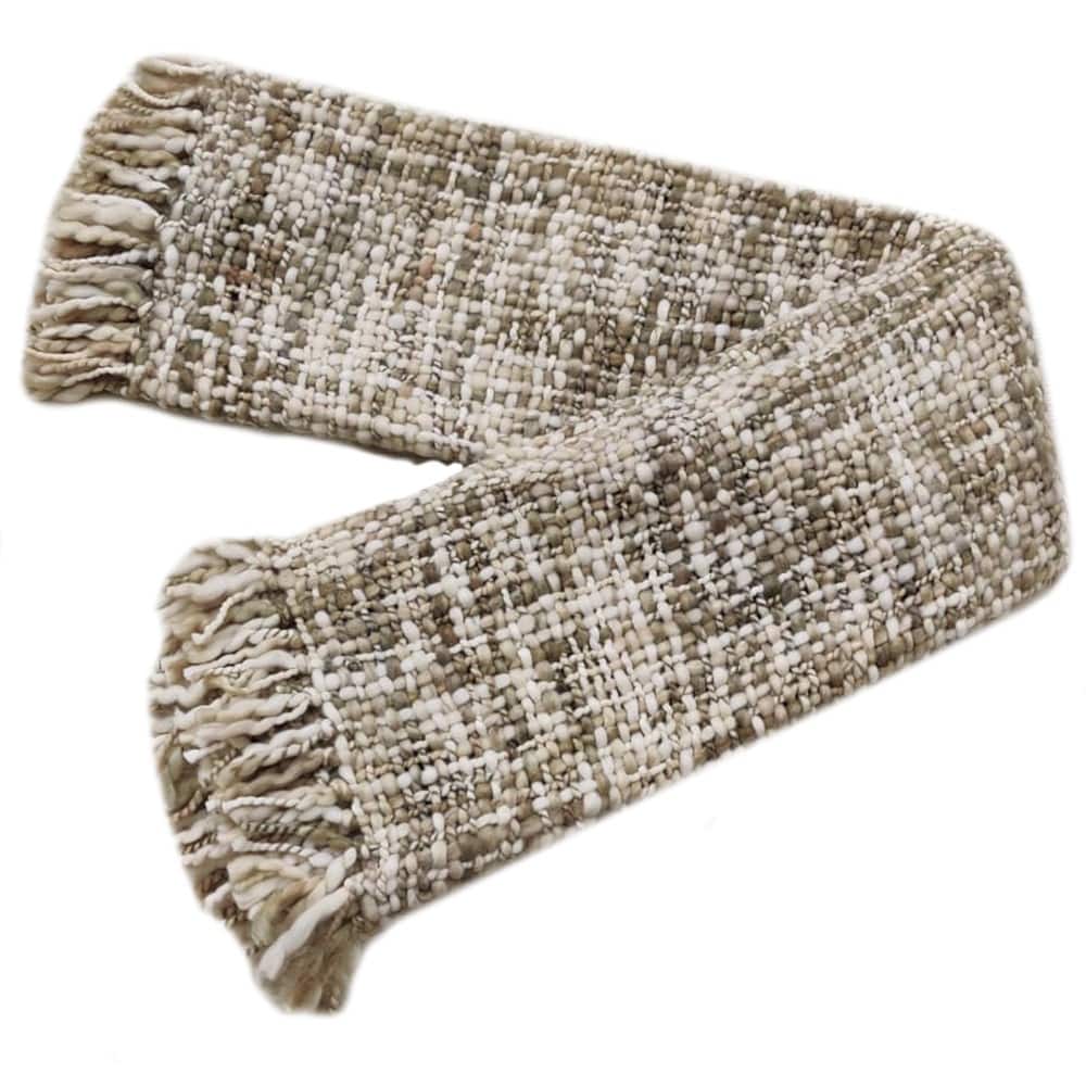 50" x 60" Beige Soft Flannel Throw by Ashland®