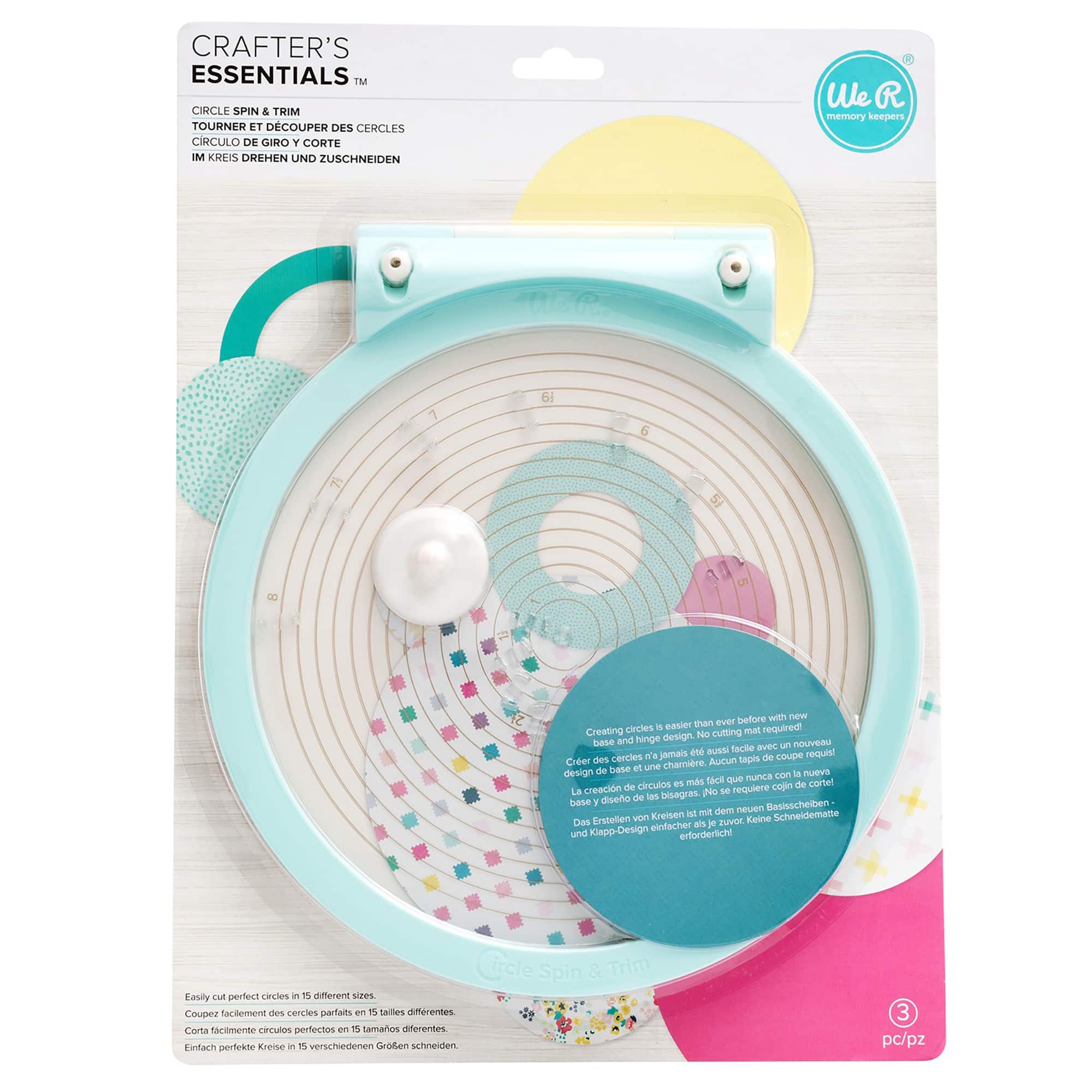 We R Memory Keepers® Crafter's Essentials™ Circle Spin & Trim