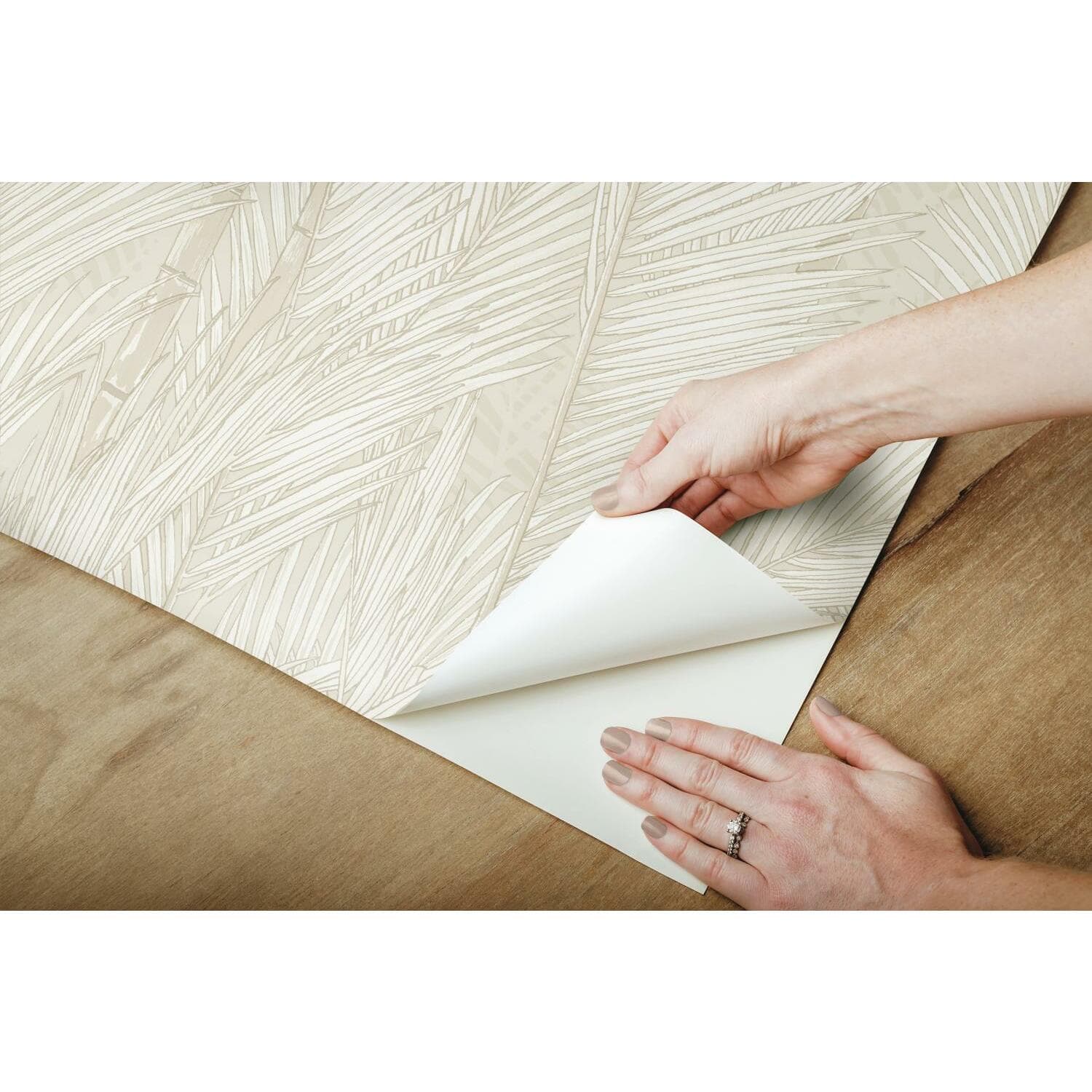 RoomMates Swaying Fronds Peel & Stick Wallpaper