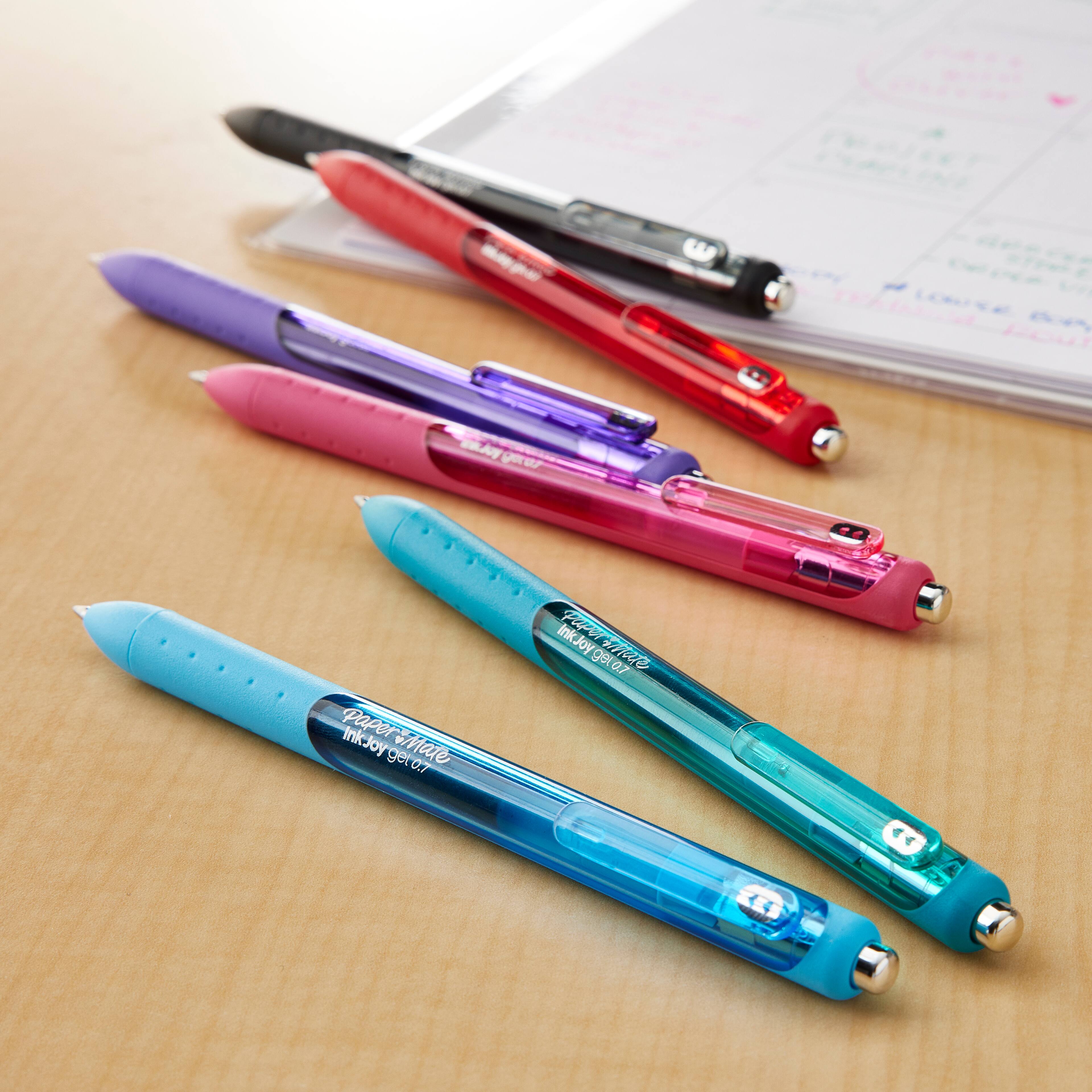 Paper Mate® InkJoy® Retractable 0.7mm Gel Pen 6 Color Set