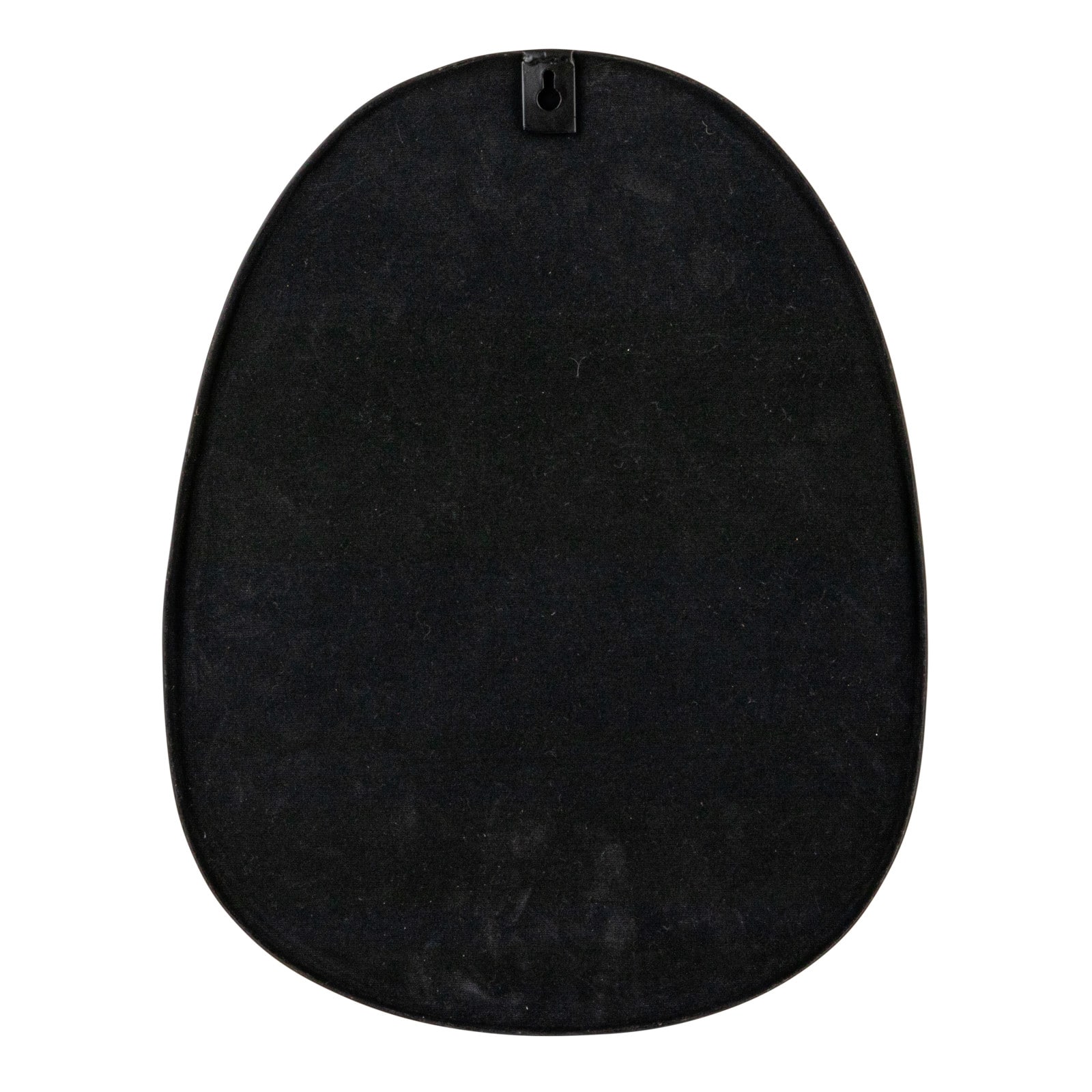 Hello Honey® 11.25" x 14.75" Black Matte Elegance Wall Mirror