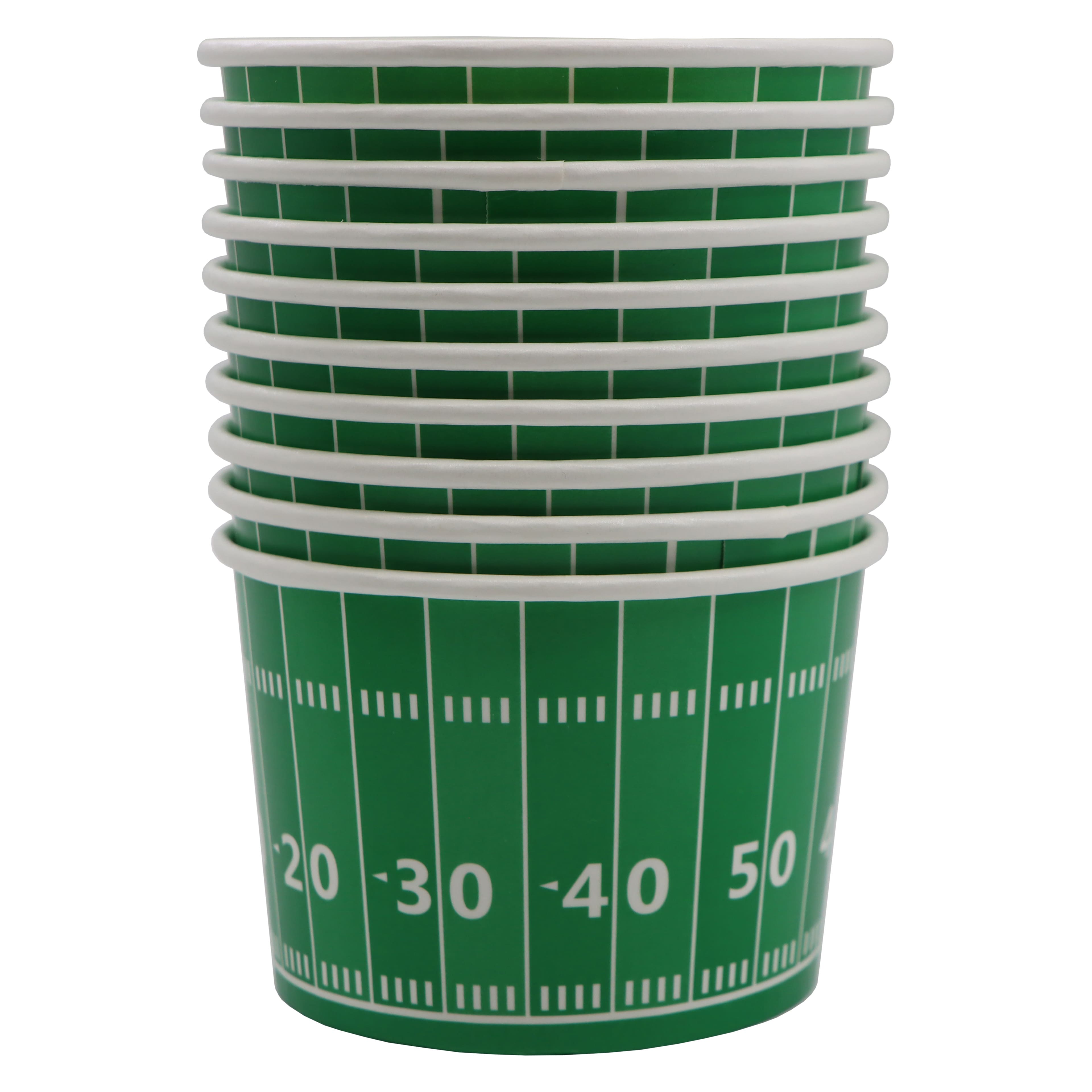 8oz. Football Field Snack Cups, 10ct. by Celebrate It™