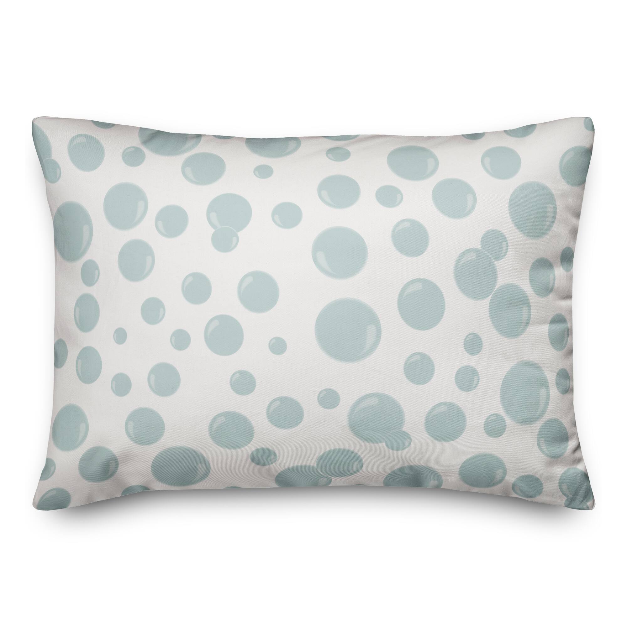 Bubbles All Over Throw Pillow
