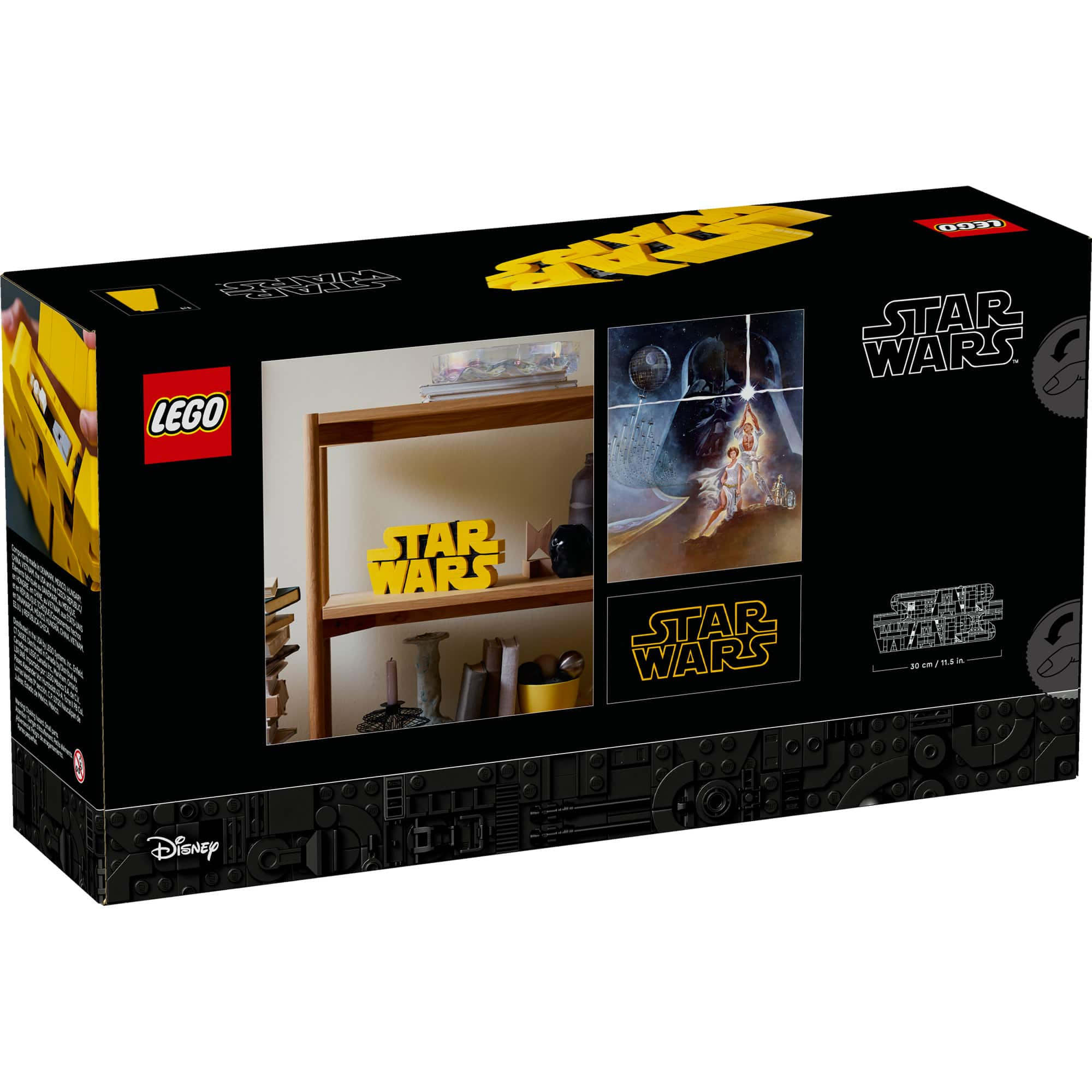 LEGO® Star Wars™ Brick-Built Star Wars Logo Sign 75407