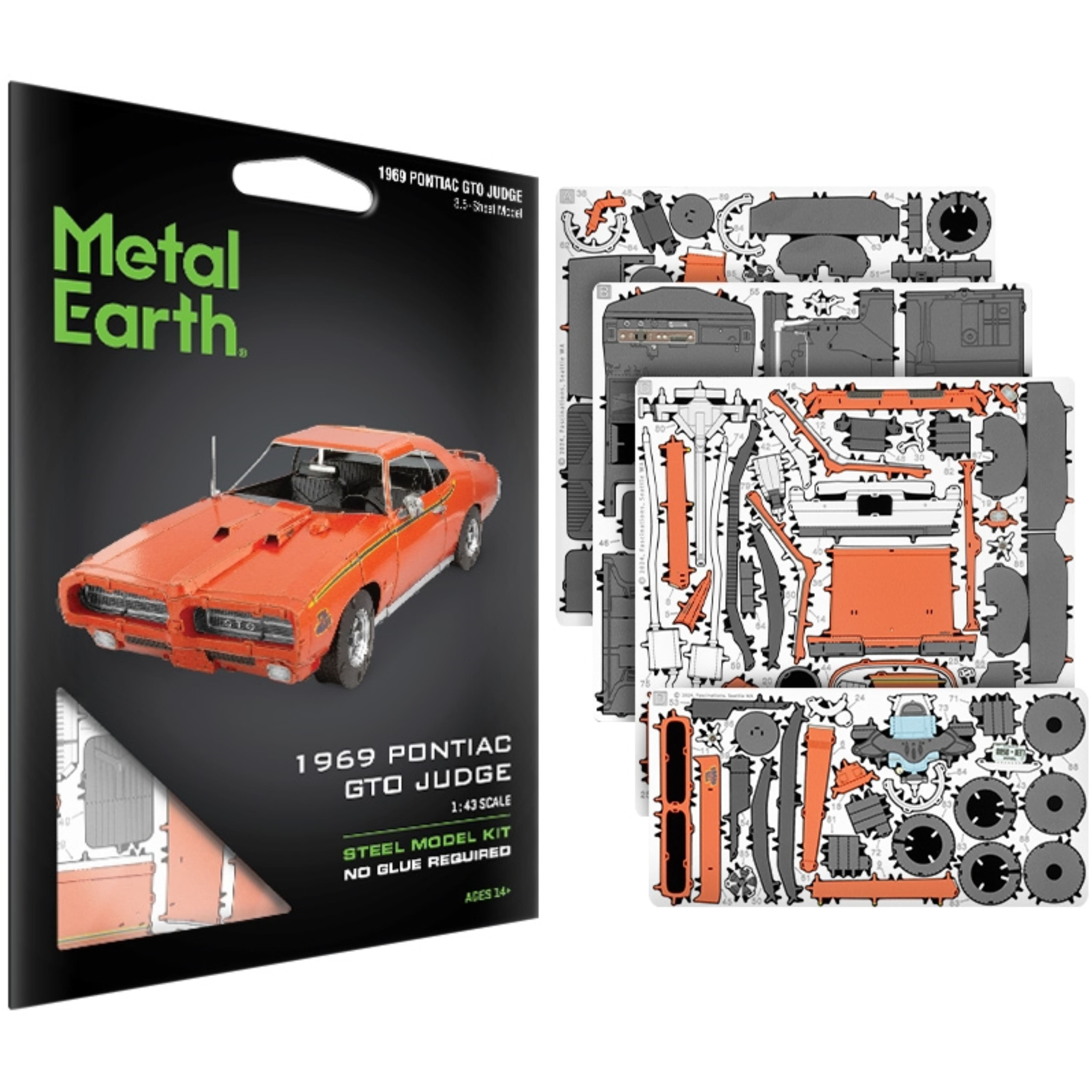 Metal Earth® 1969 Pontiac GTO Judge Steel Model Kit