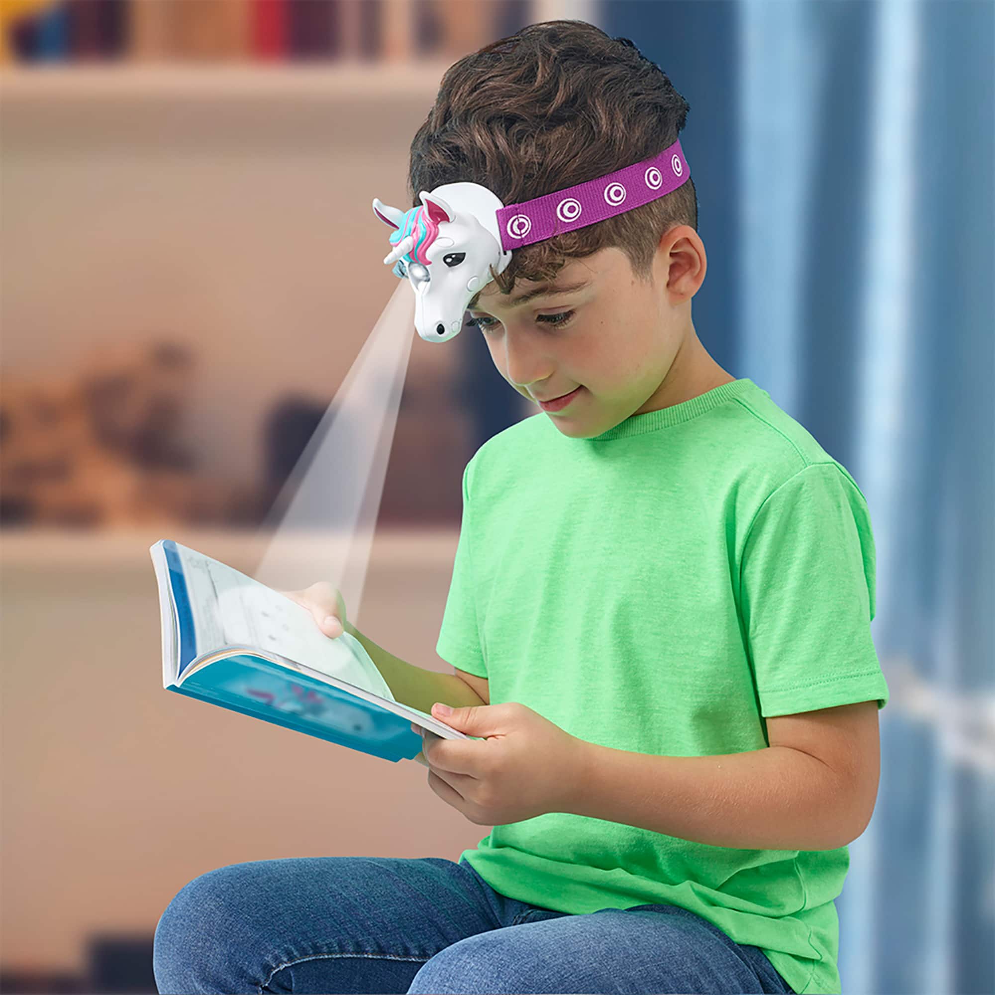 Brainstorm Toys Unicorn Head Flashlight With Light & Sound
