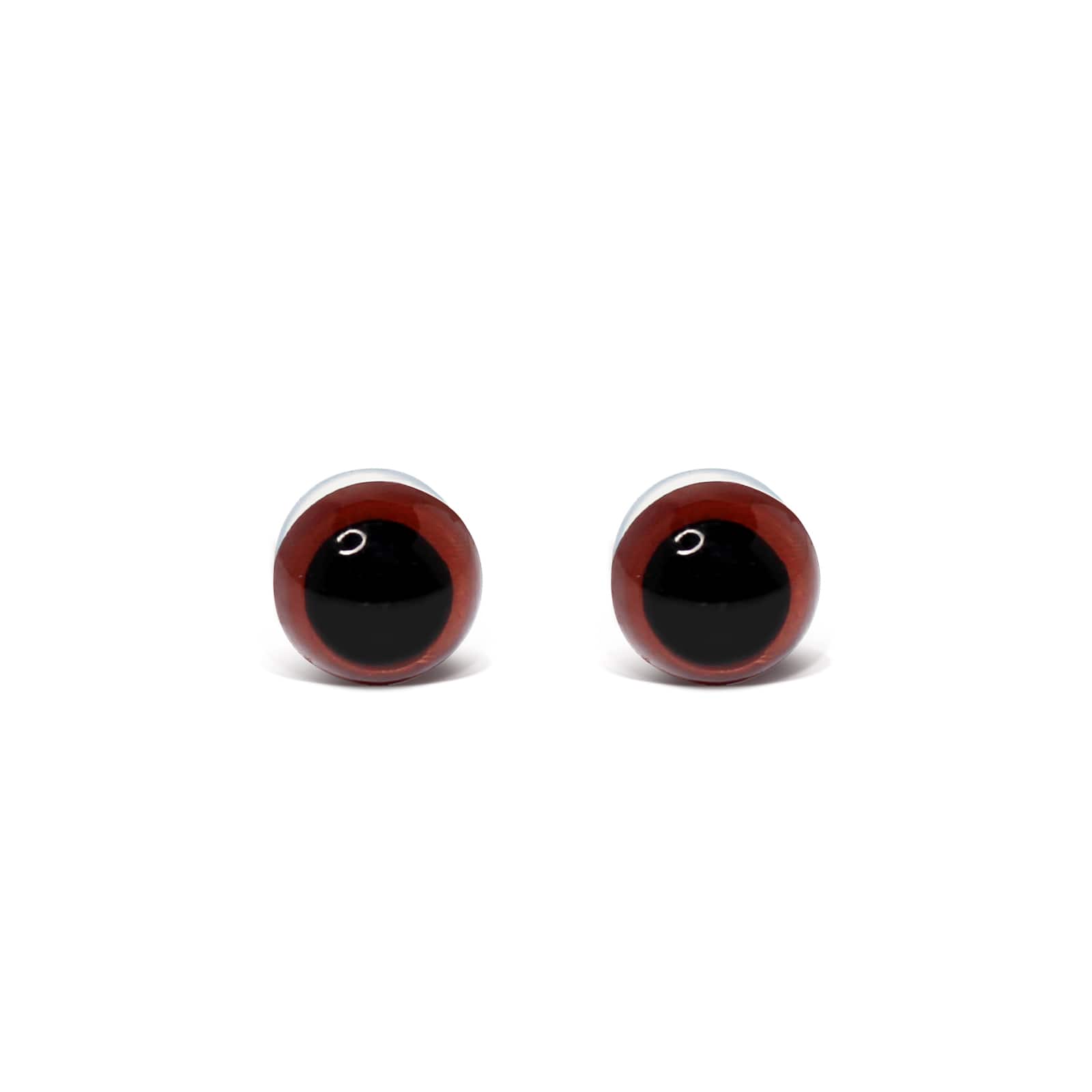 12 Pack: 12mm Craft Eyes with Plastic Washers by Loops & Threads™