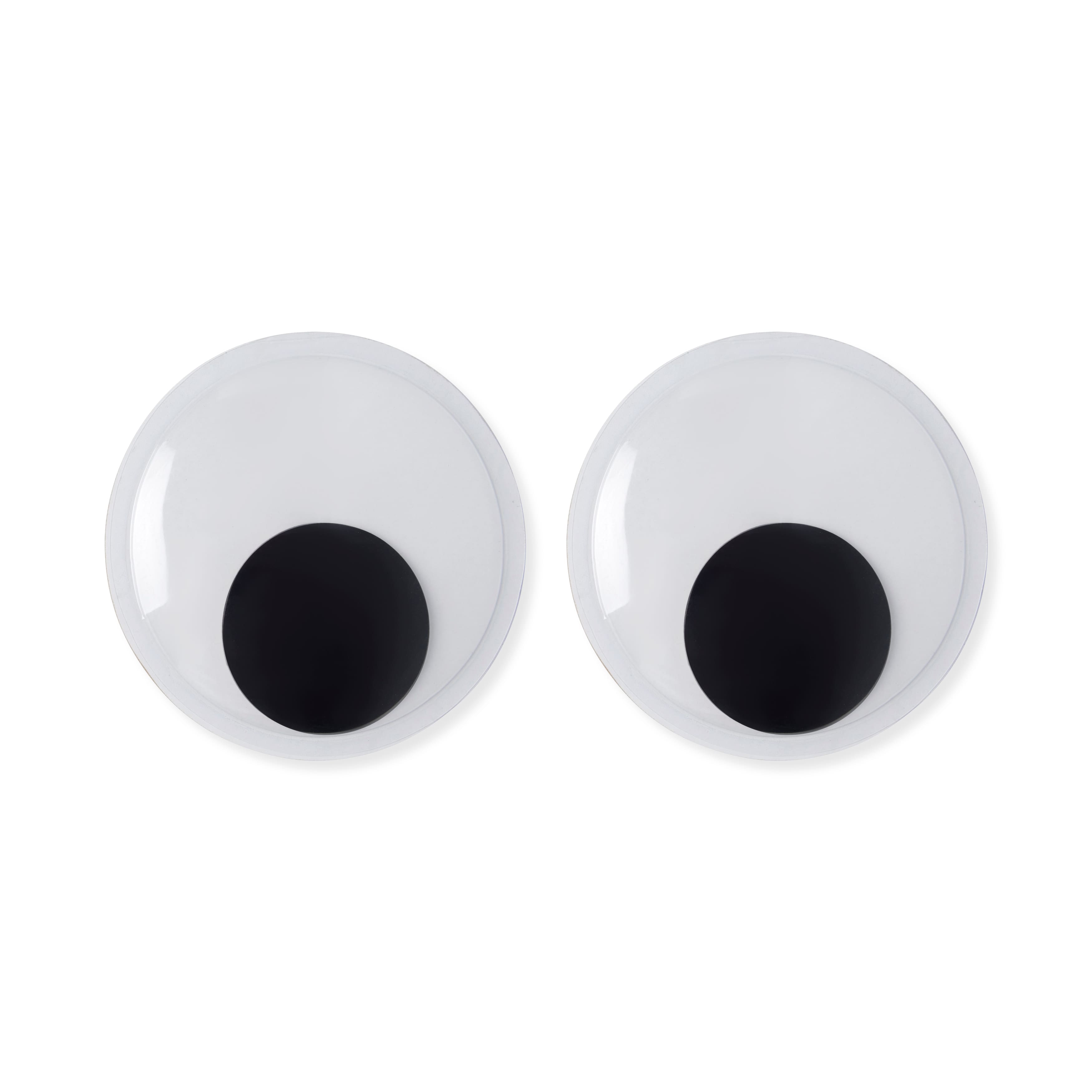12 Packs: 2 ct. (24 total) Jumbo Adhesive Wiggle Eyes by Creatology™