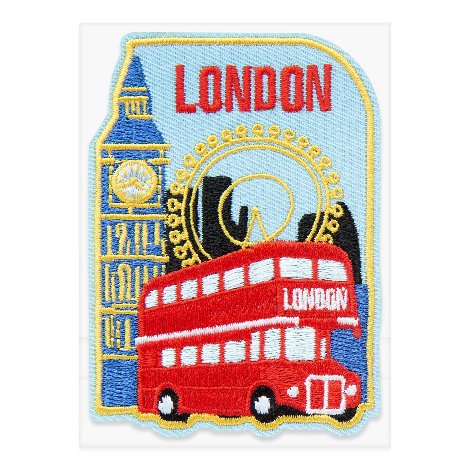 London Embroidered Iron-On & Adhesive Patch by Make Market®