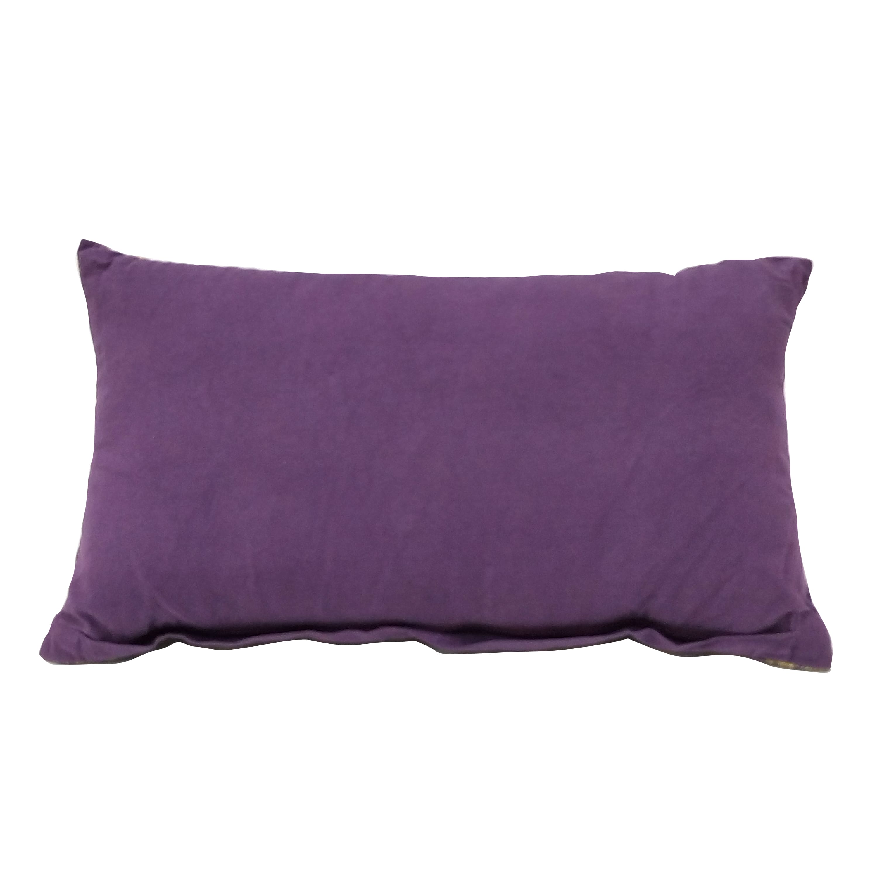 21" x 12" Purple Floral Lumbar Pillow by Ashland®