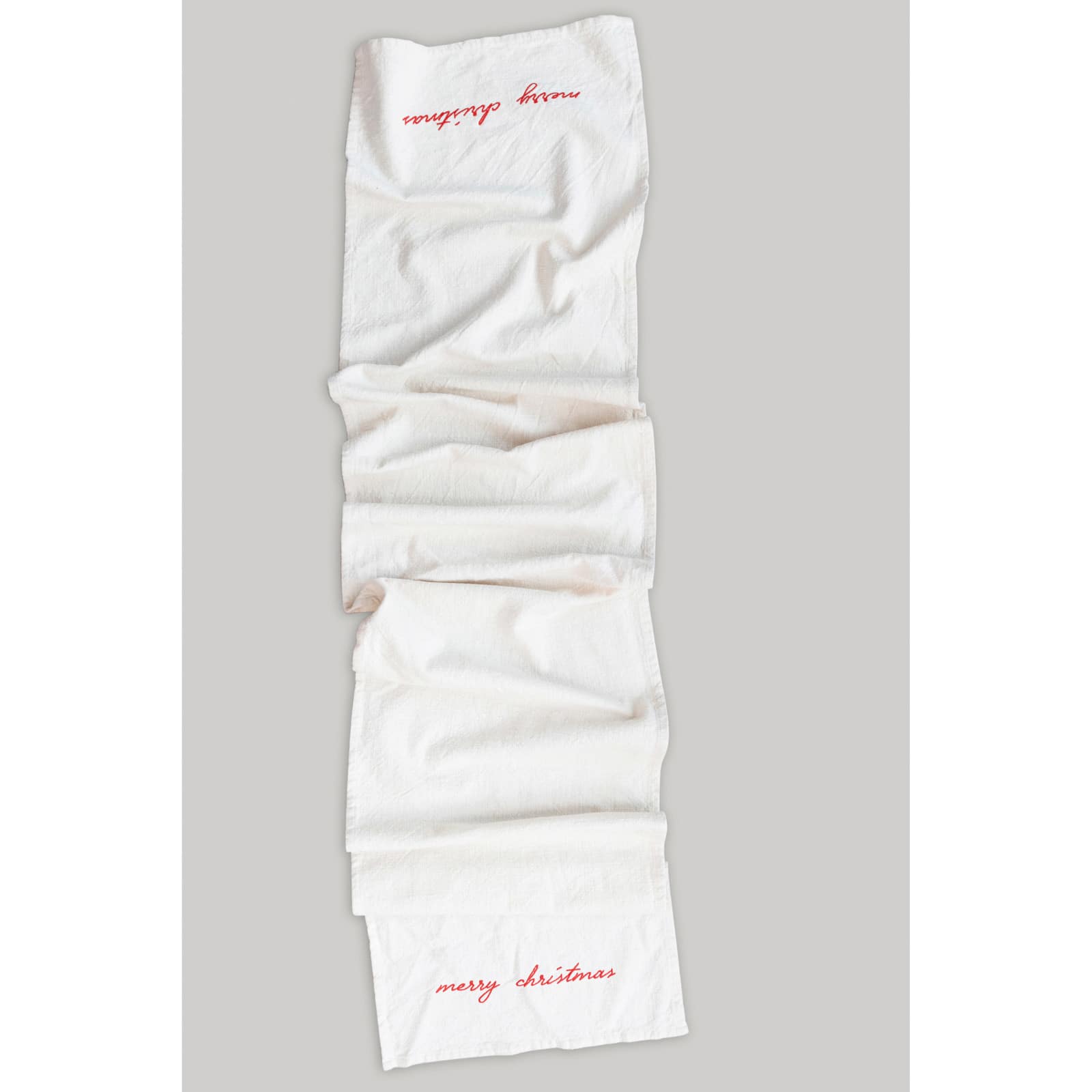 Hello Honey® 6ft. Embroidered Cotton Table Runner