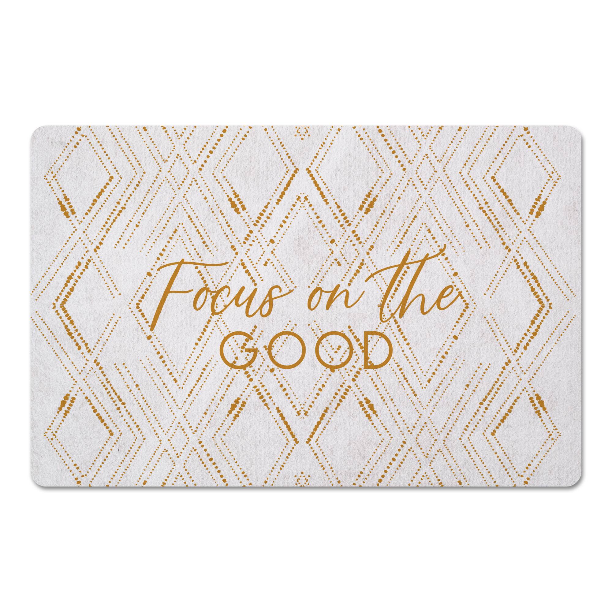 Focus on the Good Geo Diamond Floor Mat