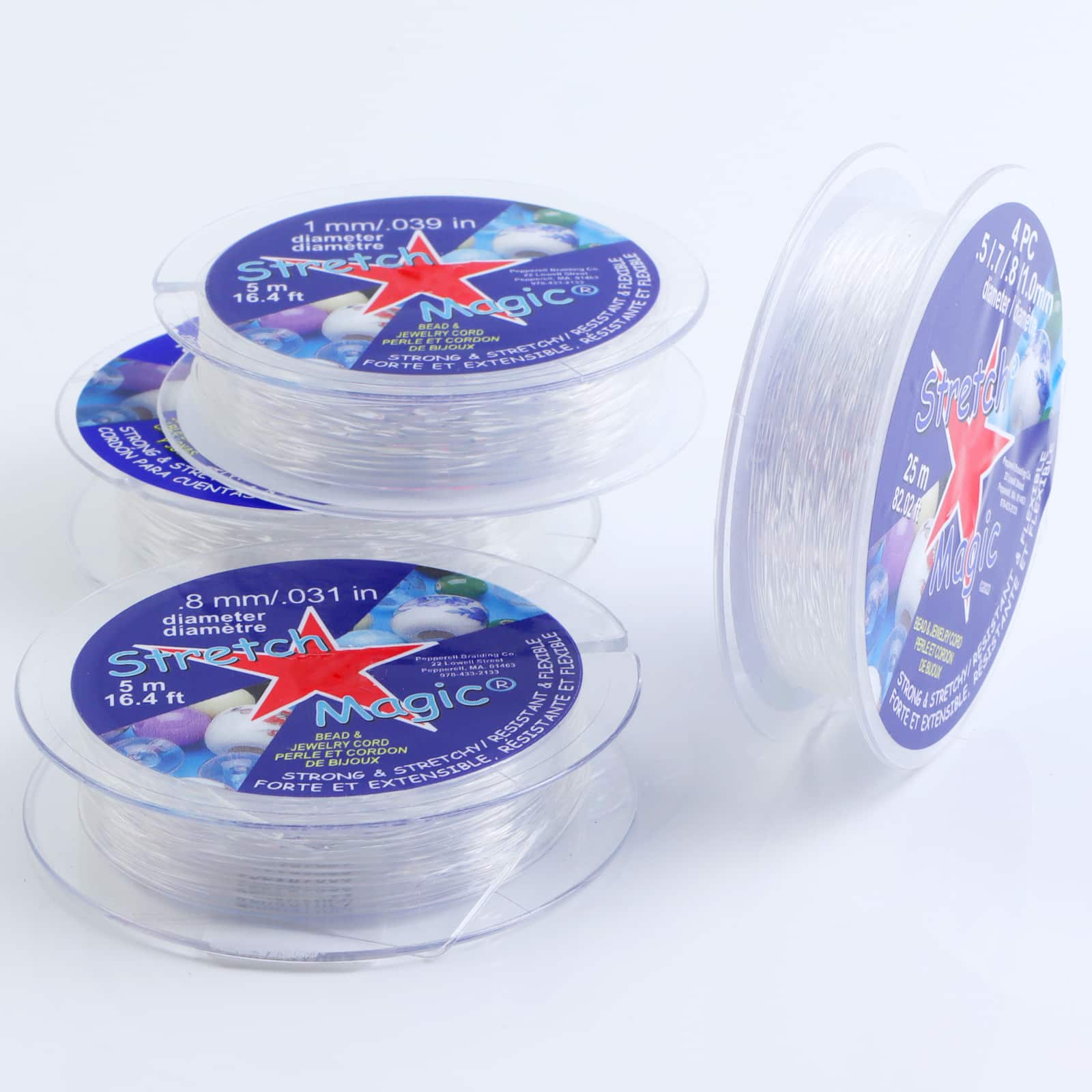 Stretch Magic® Clear Bead & Jewellery Cord Set